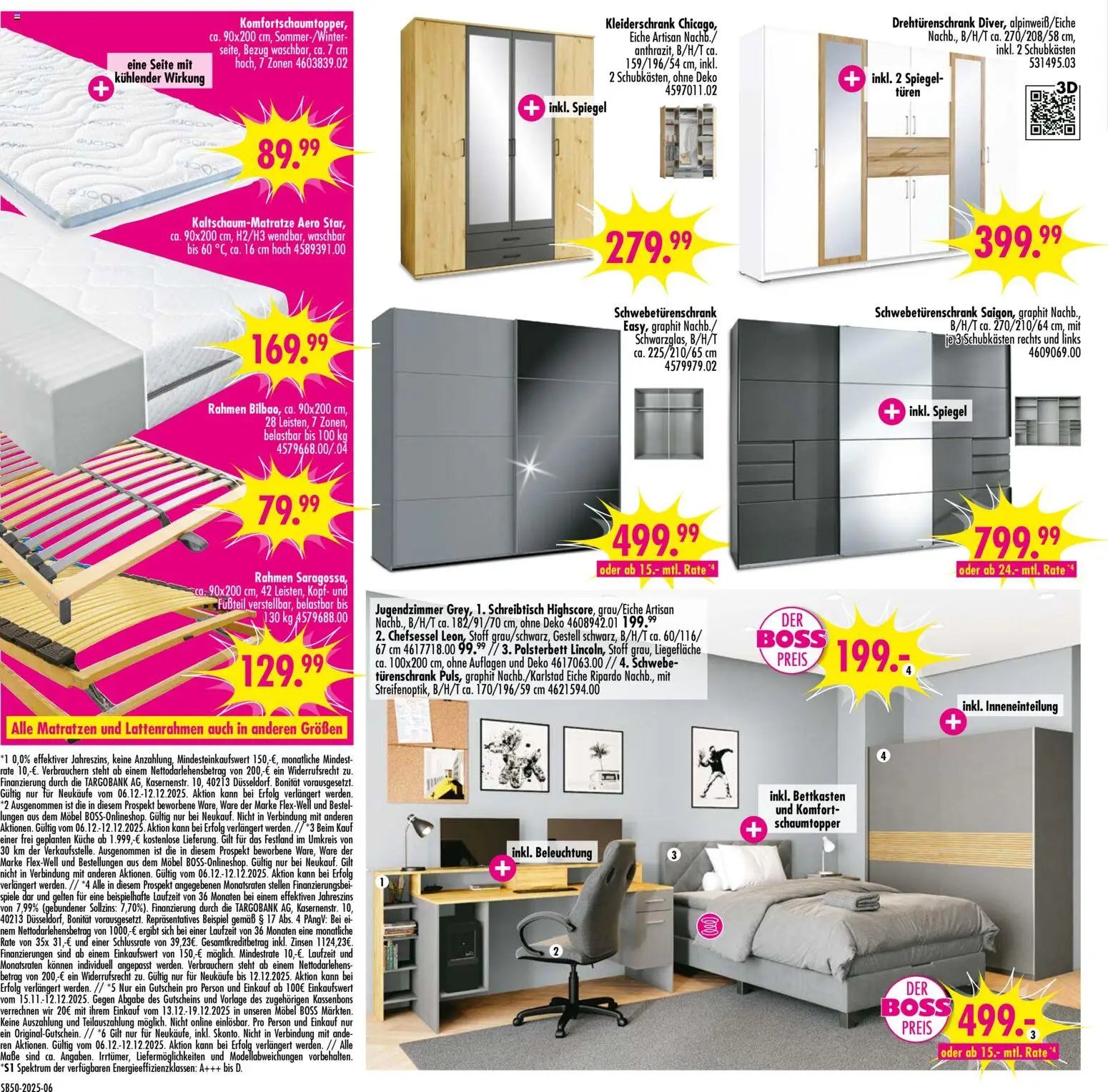 SB Möbel Boss Prospekt Berlin-Spandau	 (2025-12-06 - 2025-12-12)