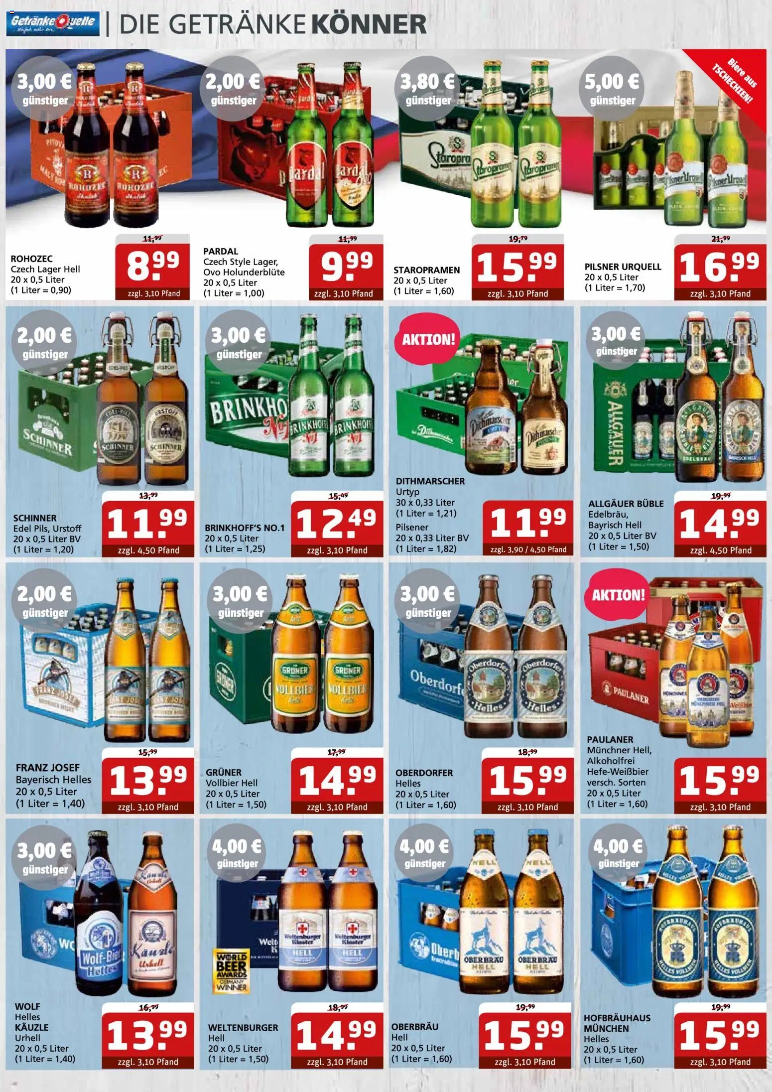 Getränke Quelle Prospekt