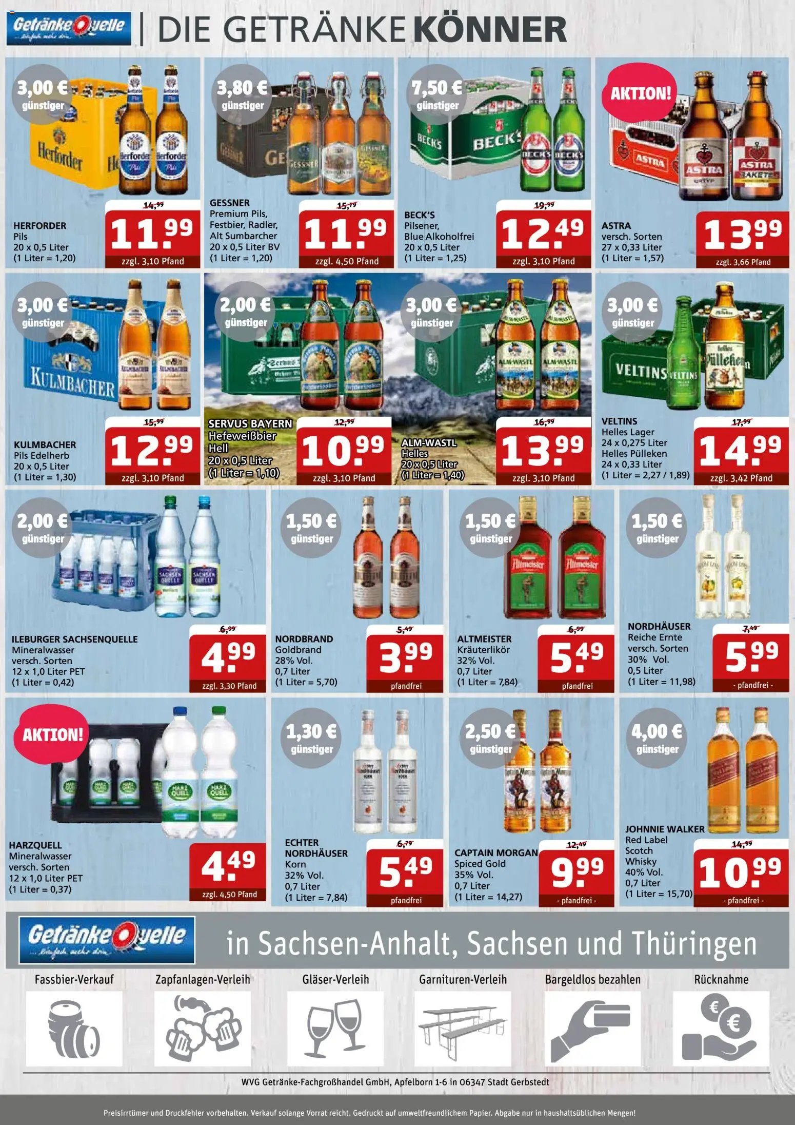 Getränke Quelle Prospekt