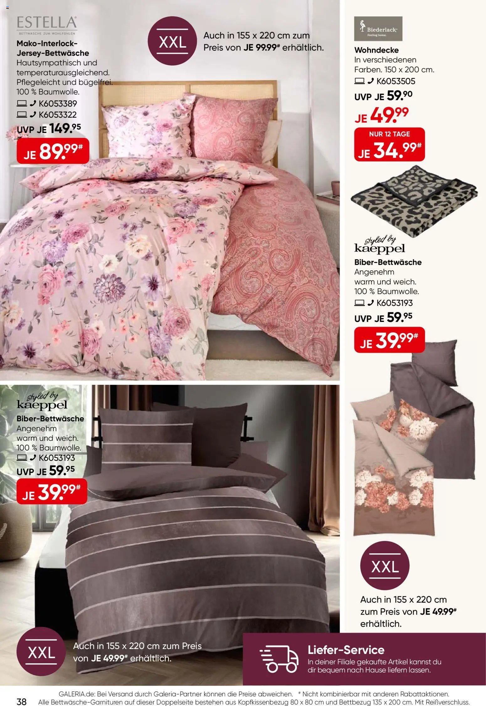 Galeria Karstadt Kaufhof Prospekt