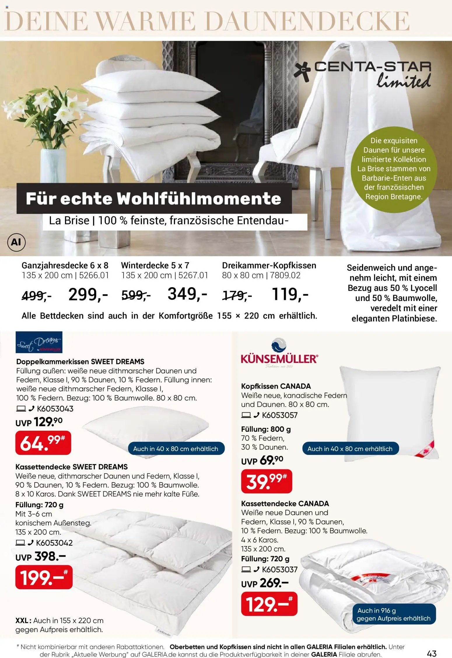 Galeria Karstadt Kaufhof Prospekt