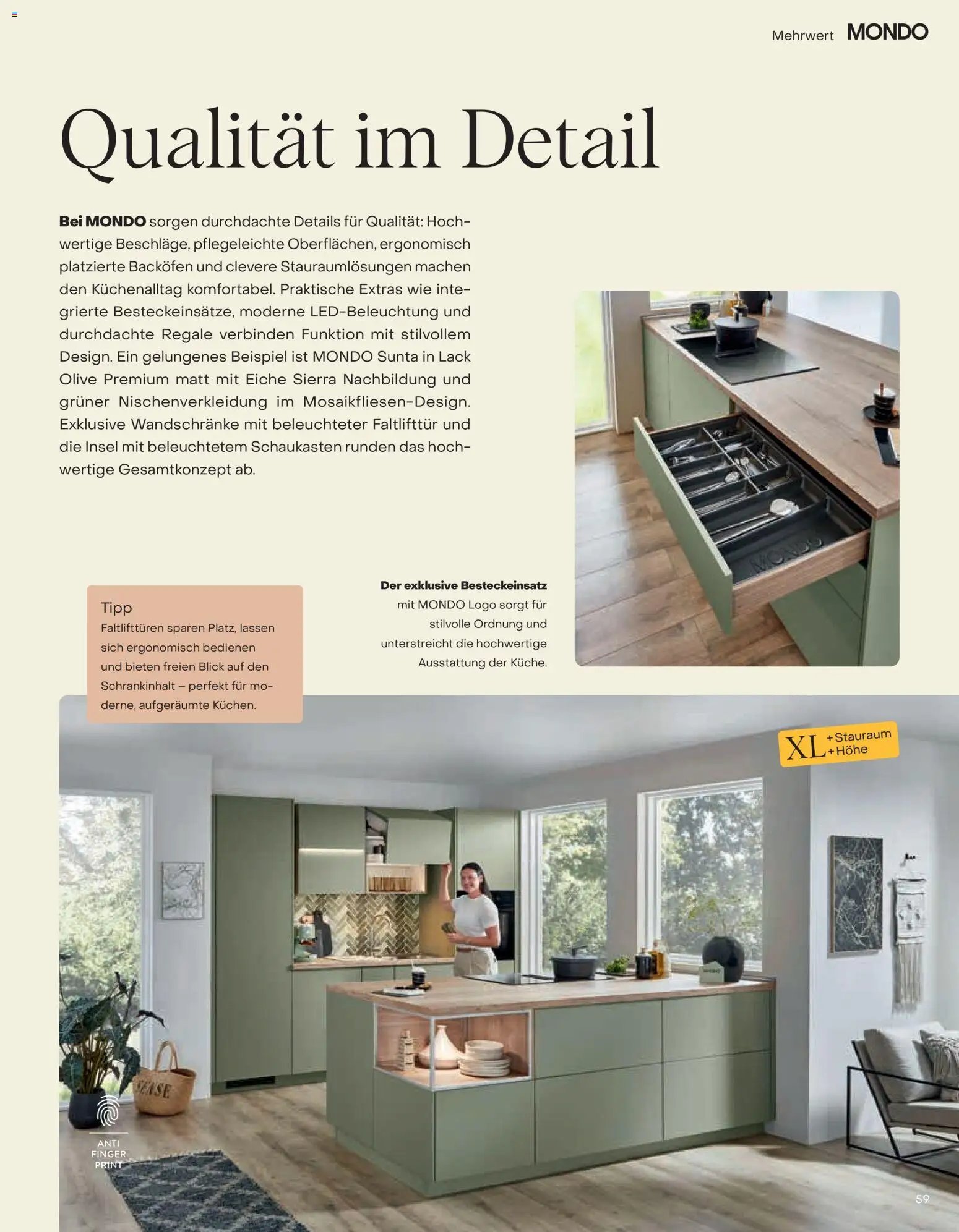 Ostermann Mondo Küchenprospekt 2026