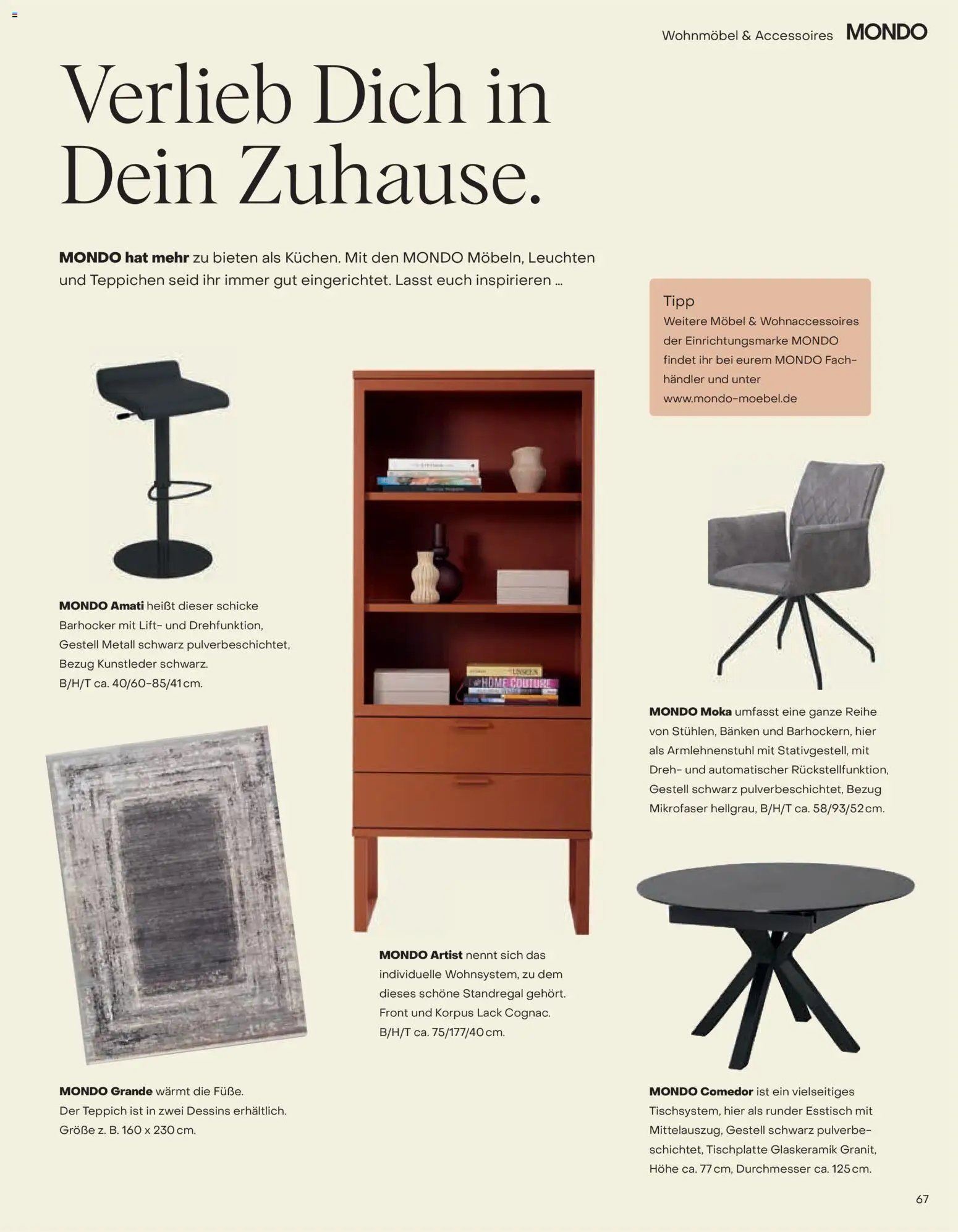 Ostermann Mondo Küchenprospekt 2026