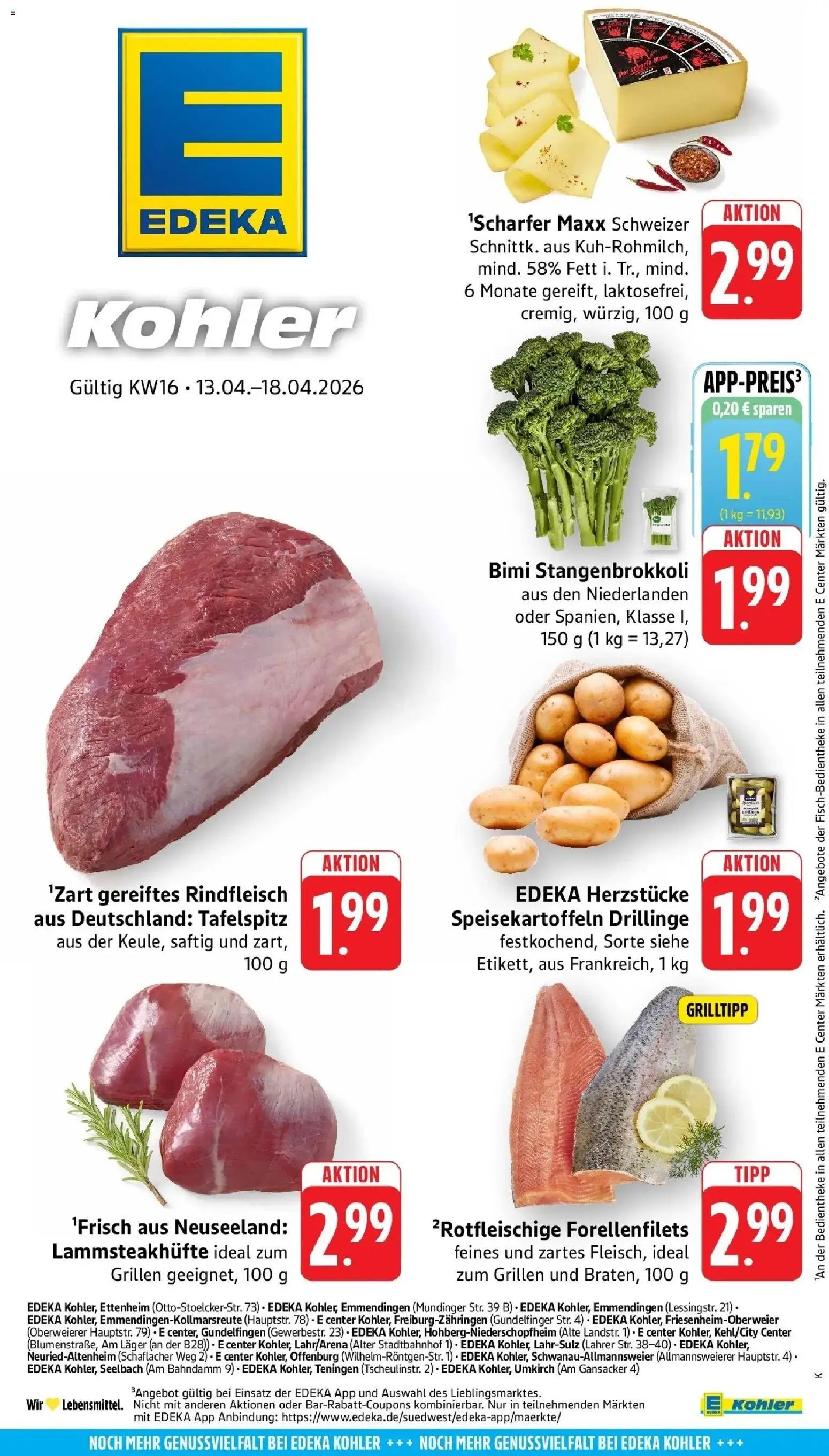 Edeka prospekt Ettenheim	