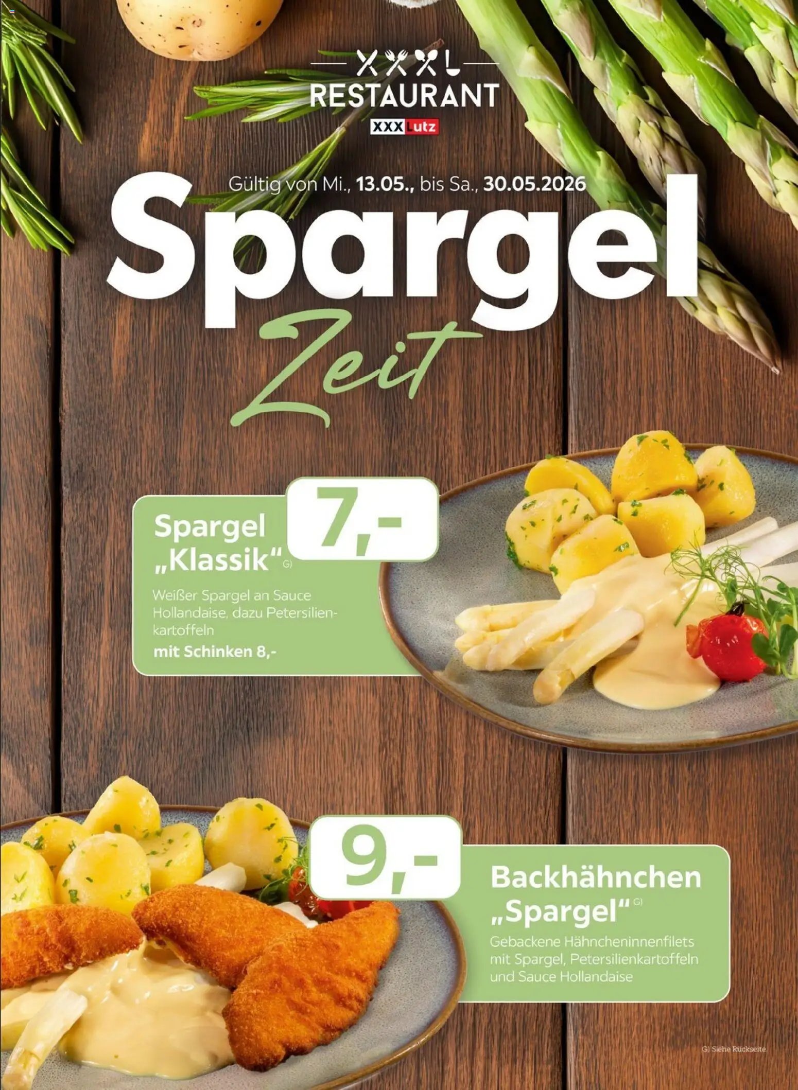 XXXLutz Restaurantgutscheine