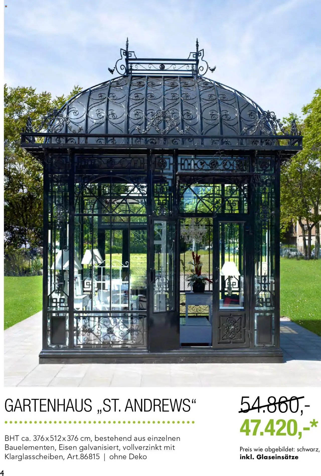 Rahaus Prospekt Gartenhäuser