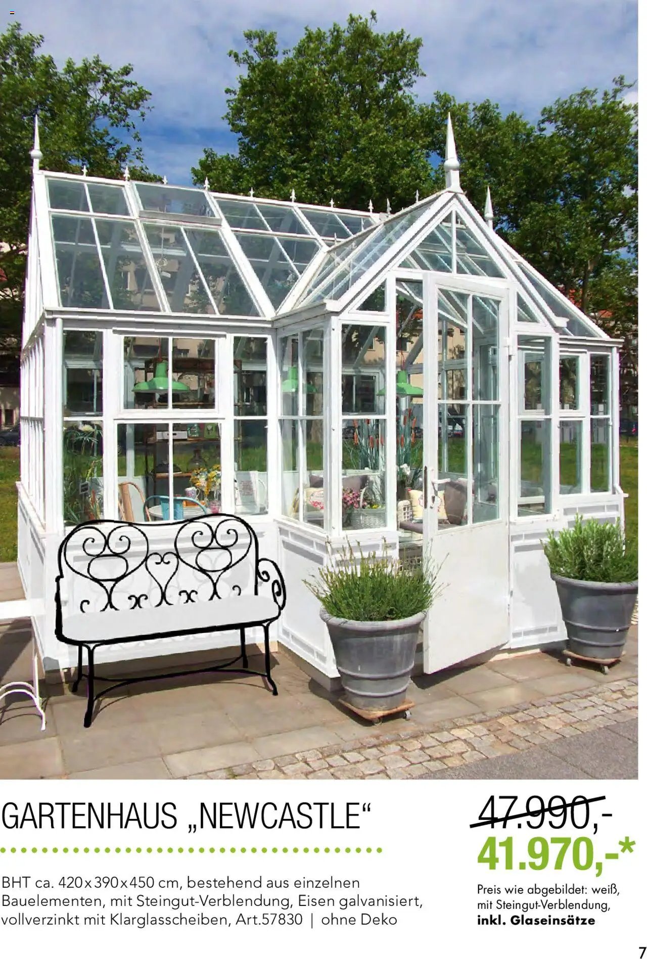 Rahaus Prospekt Gartenhäuser
