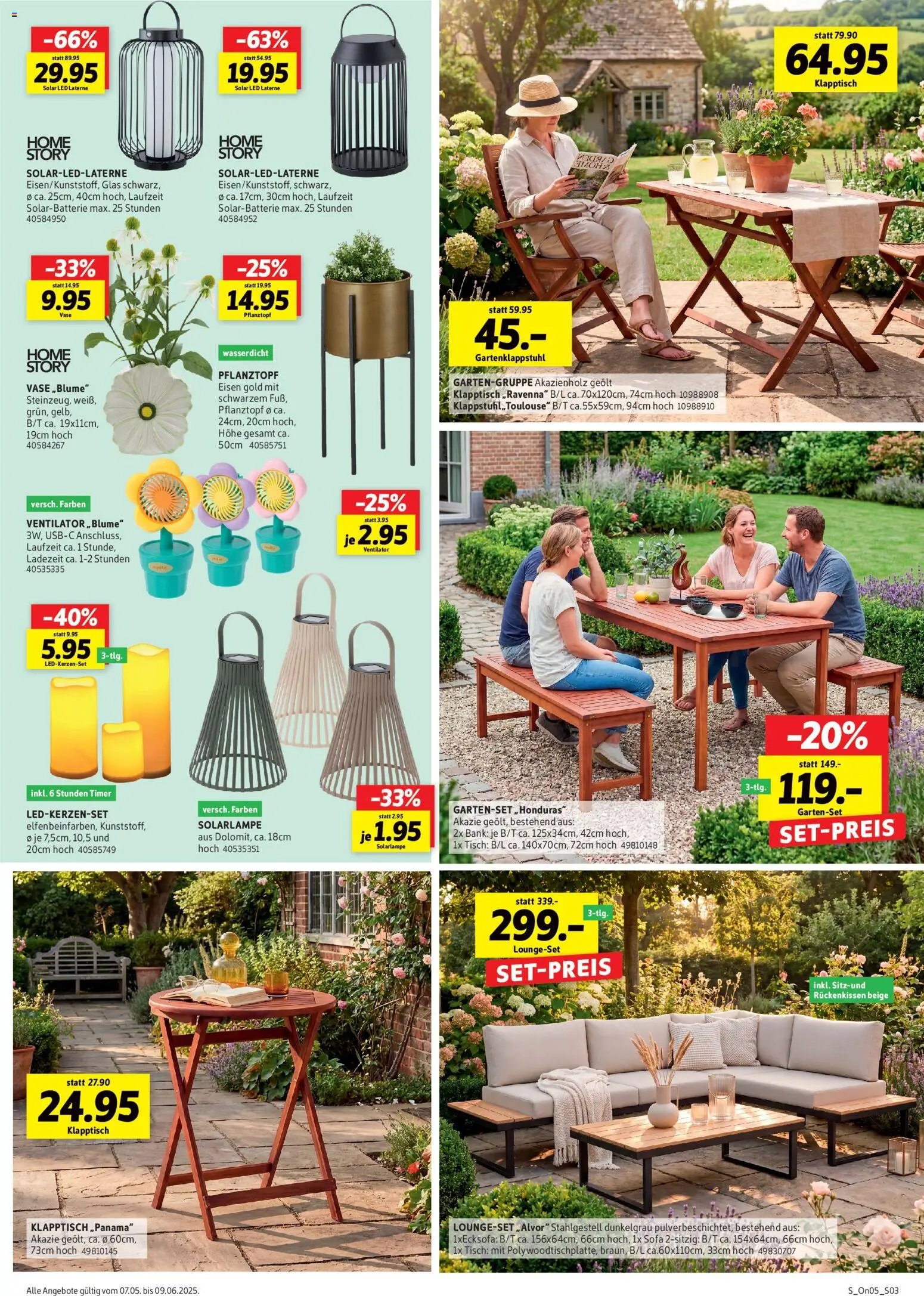 Sconto Prospekt Garten-spezial