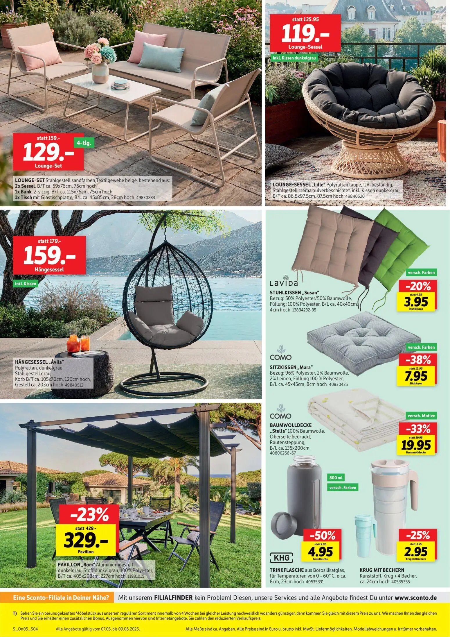 Sconto Prospekt Garten-spezial