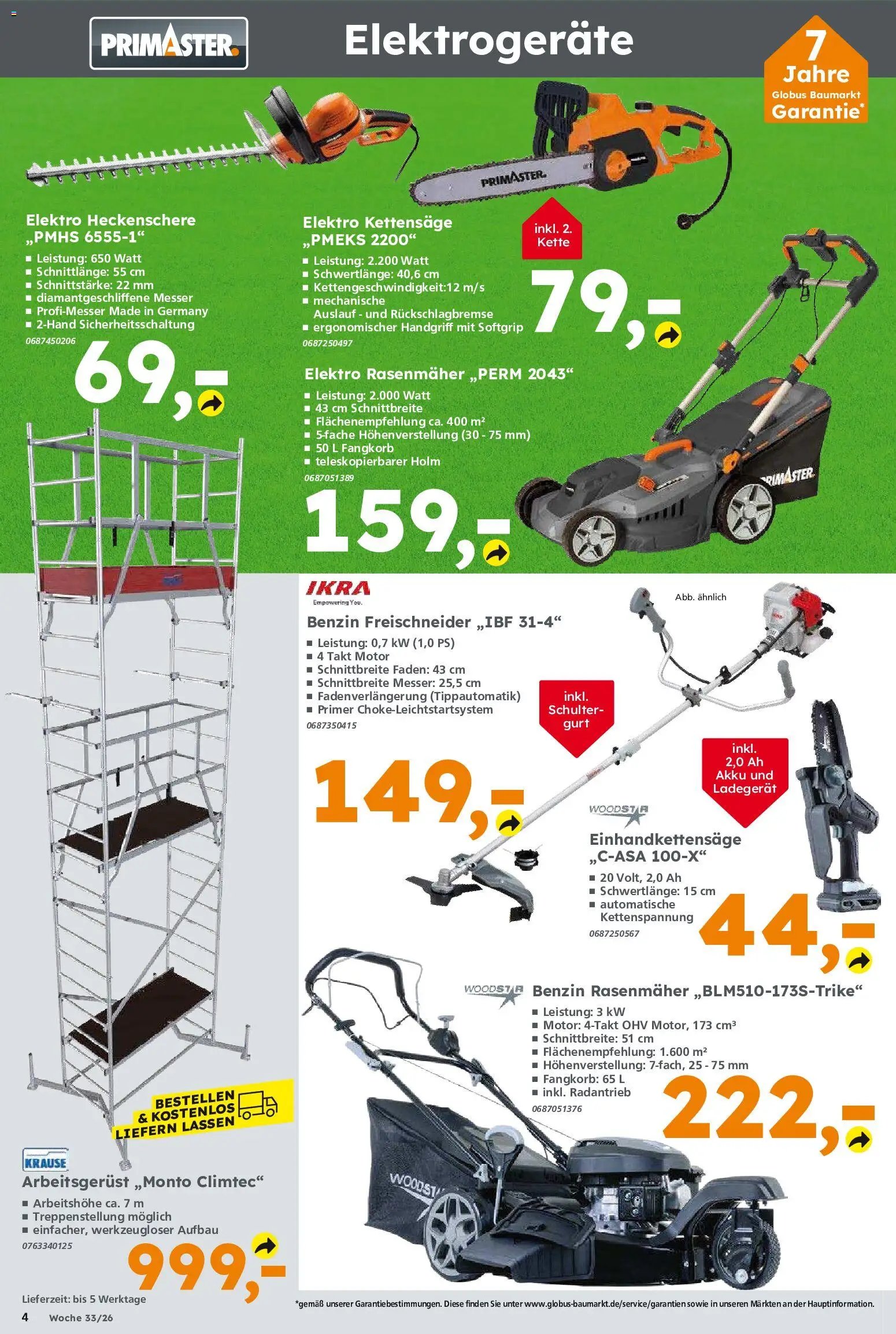 Globus Baumarkt Prospekt