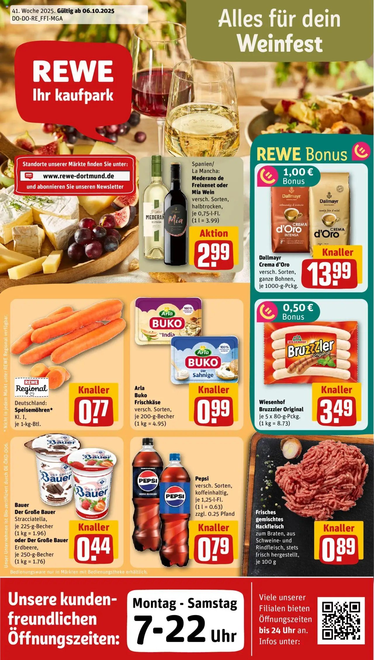 Rewe ihr Kaufpark Prospekt 	 (2025-10-06 - 2025-10-12) | 1