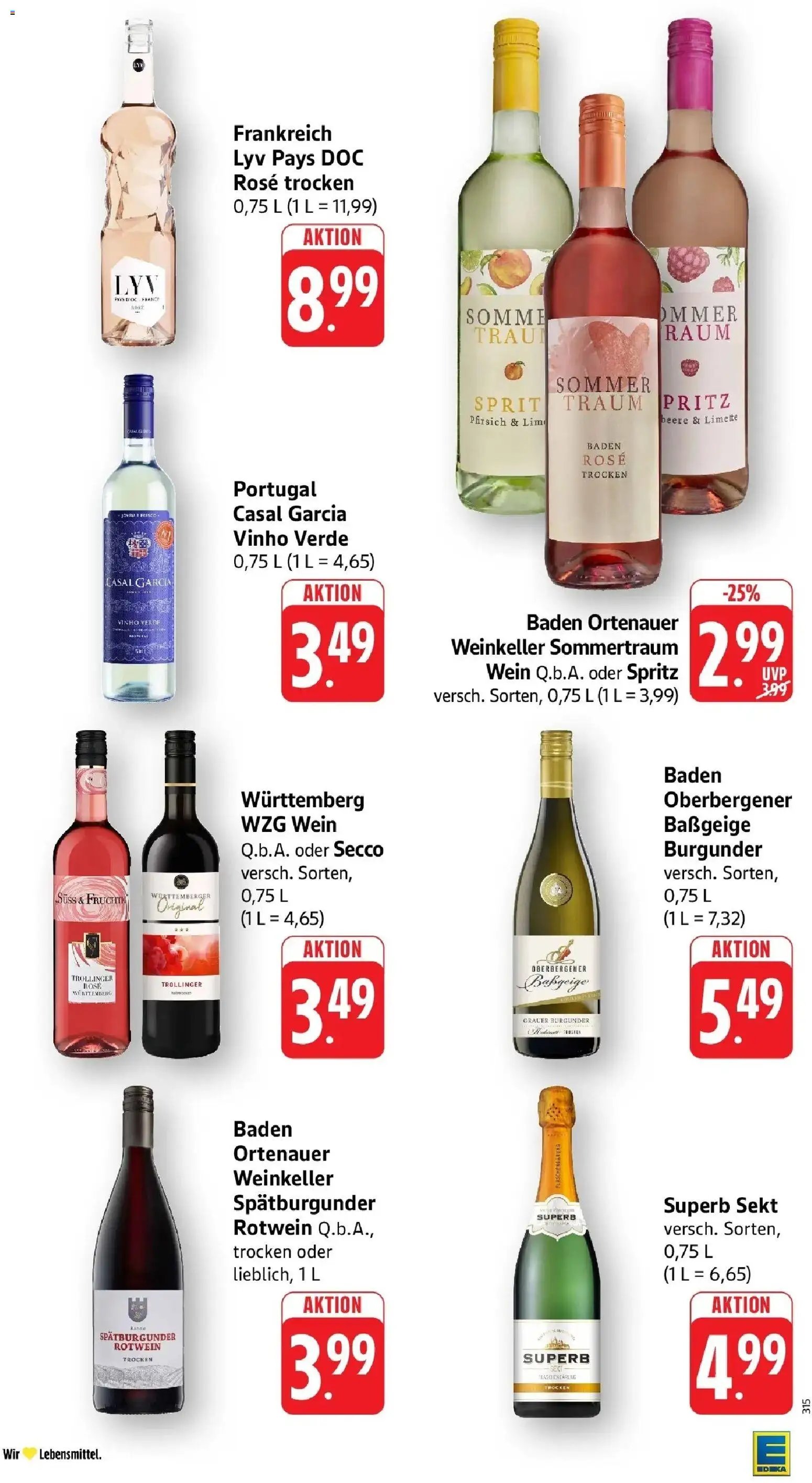 E center Prospekt Überlingen