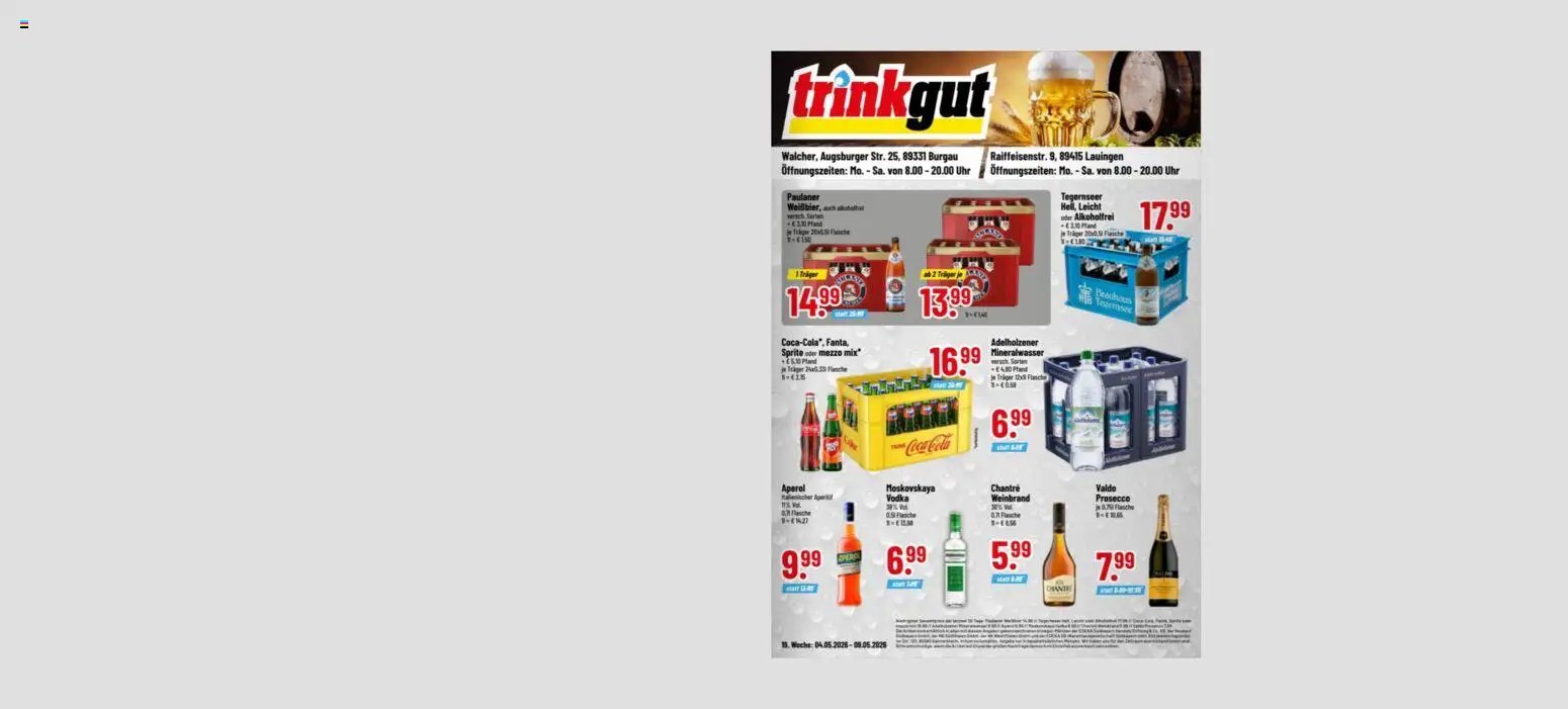 Trinkgut Prospekt 	