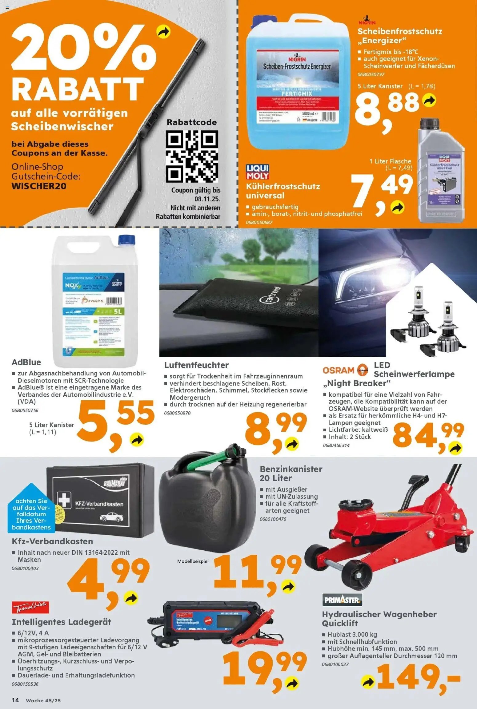 Globus Baumarkt prospekt Saarlouis	