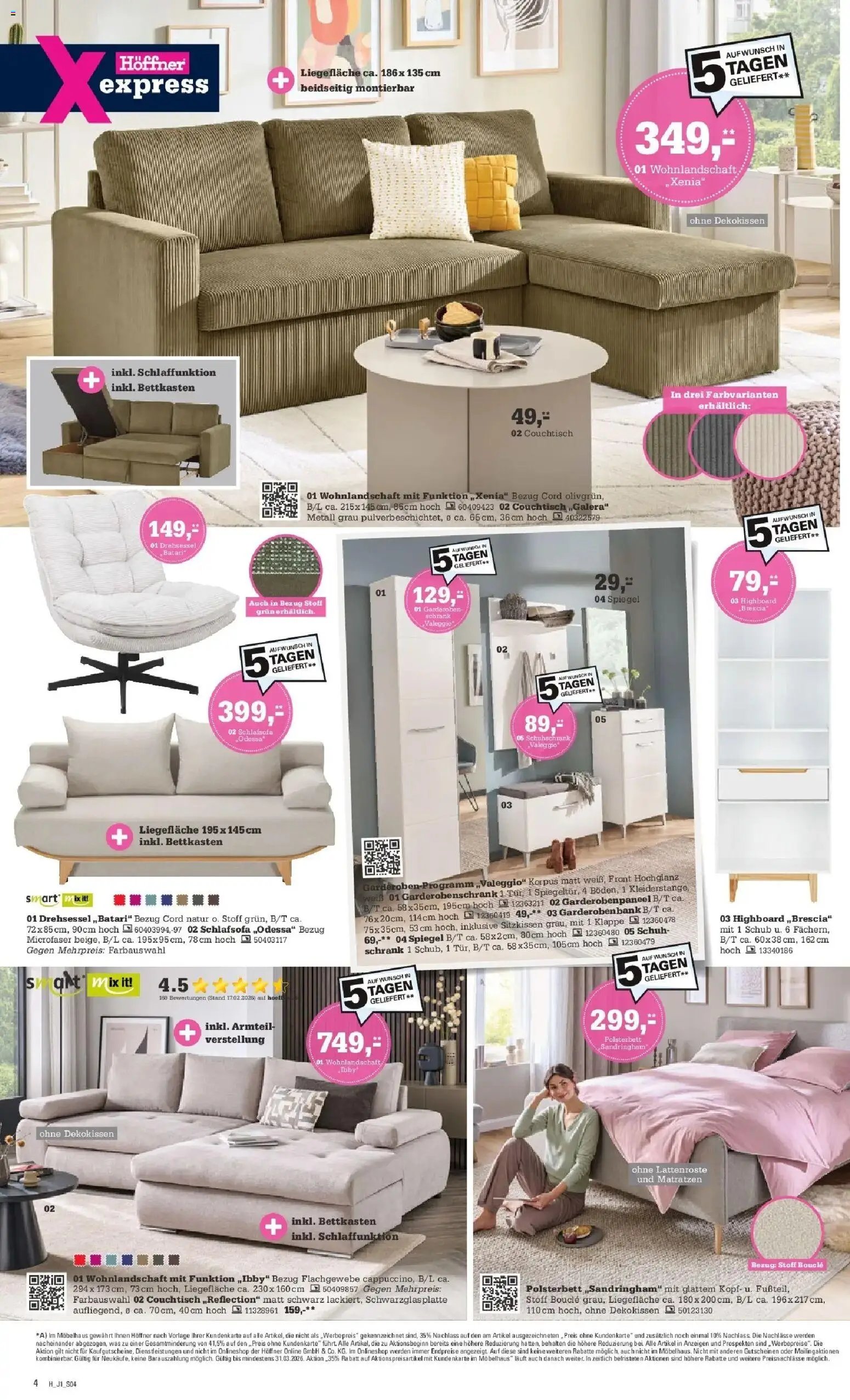 Höffner Prospekt Barsbüttel	