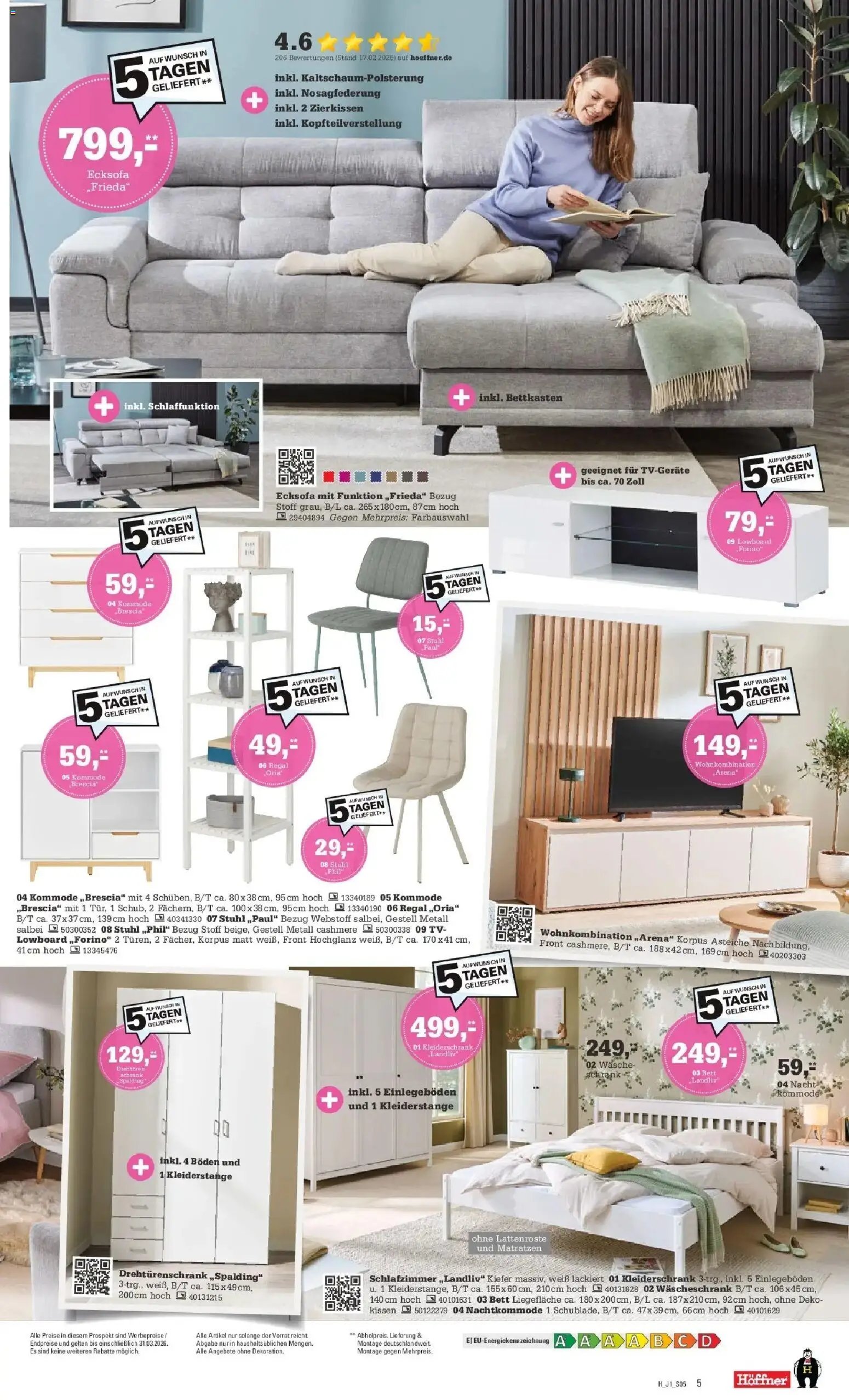 Höffner Prospekt Barsbüttel	