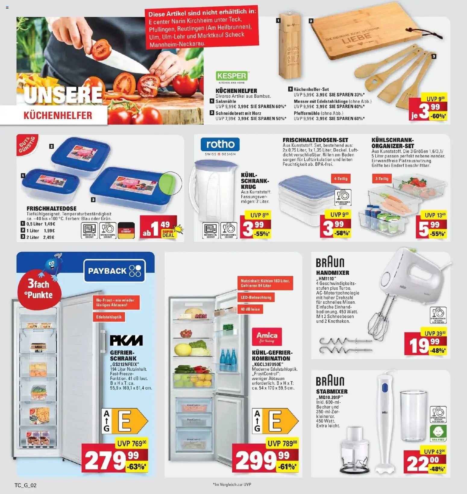 E center Prospekt Eislingen	 (2026-03-23 - 2026-03-28)