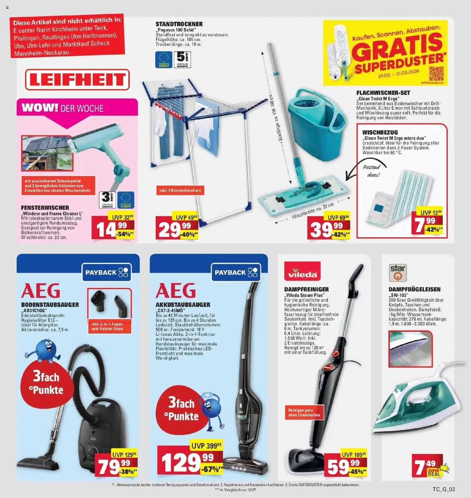 E center Prospekt Eislingen	 (2026-03-23 - 2026-03-28)