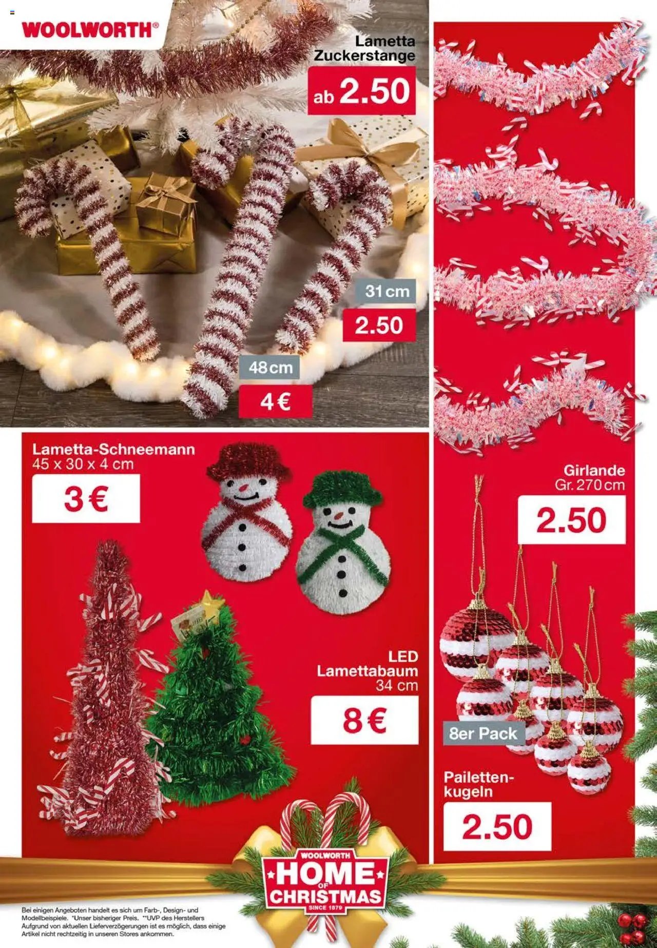Woolworth Weihnachtsprospekt