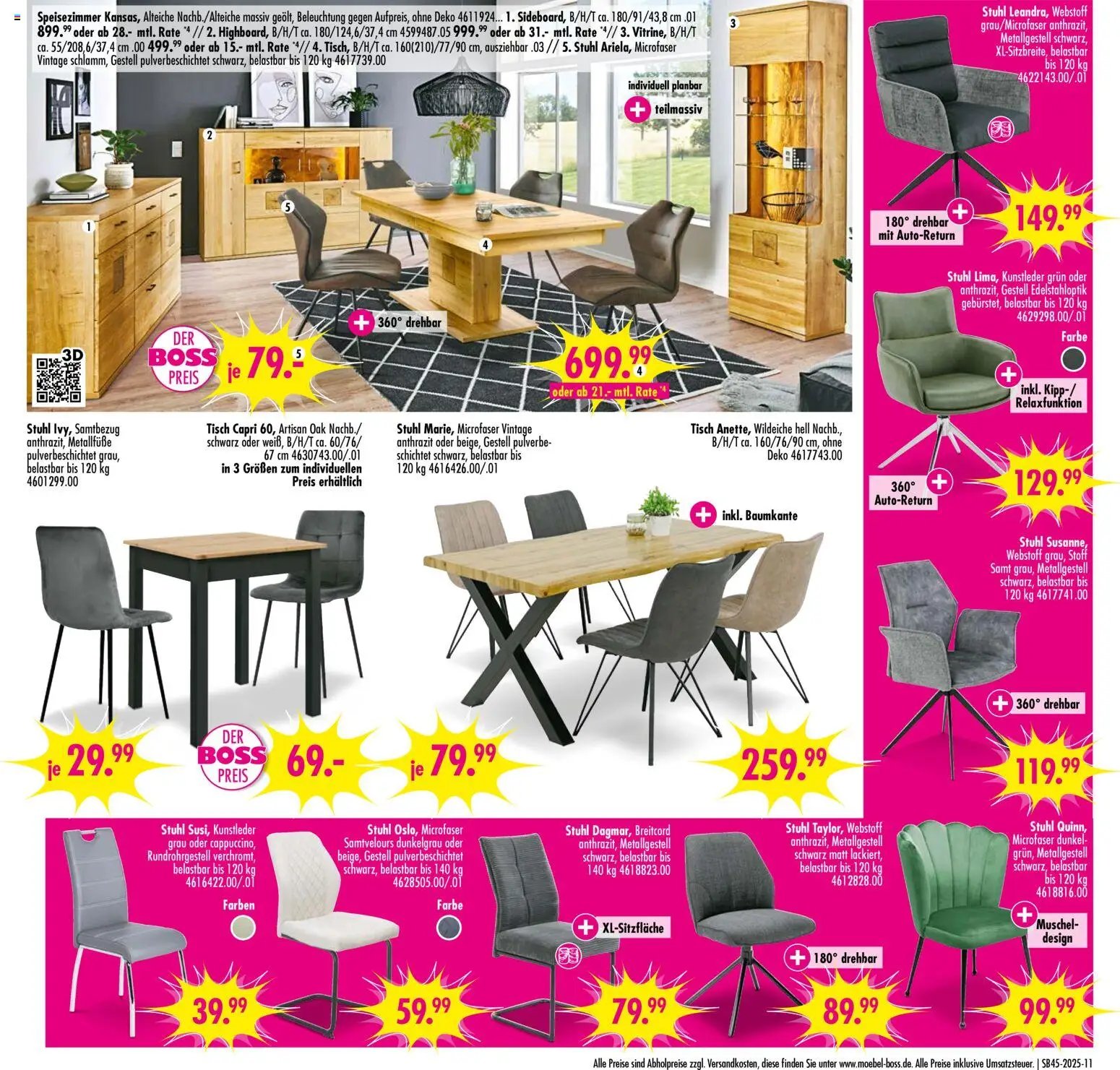 SB Möbel Boss Prospekt Mülheim-Kärlich (2025-11-01 - 2025-11-07)