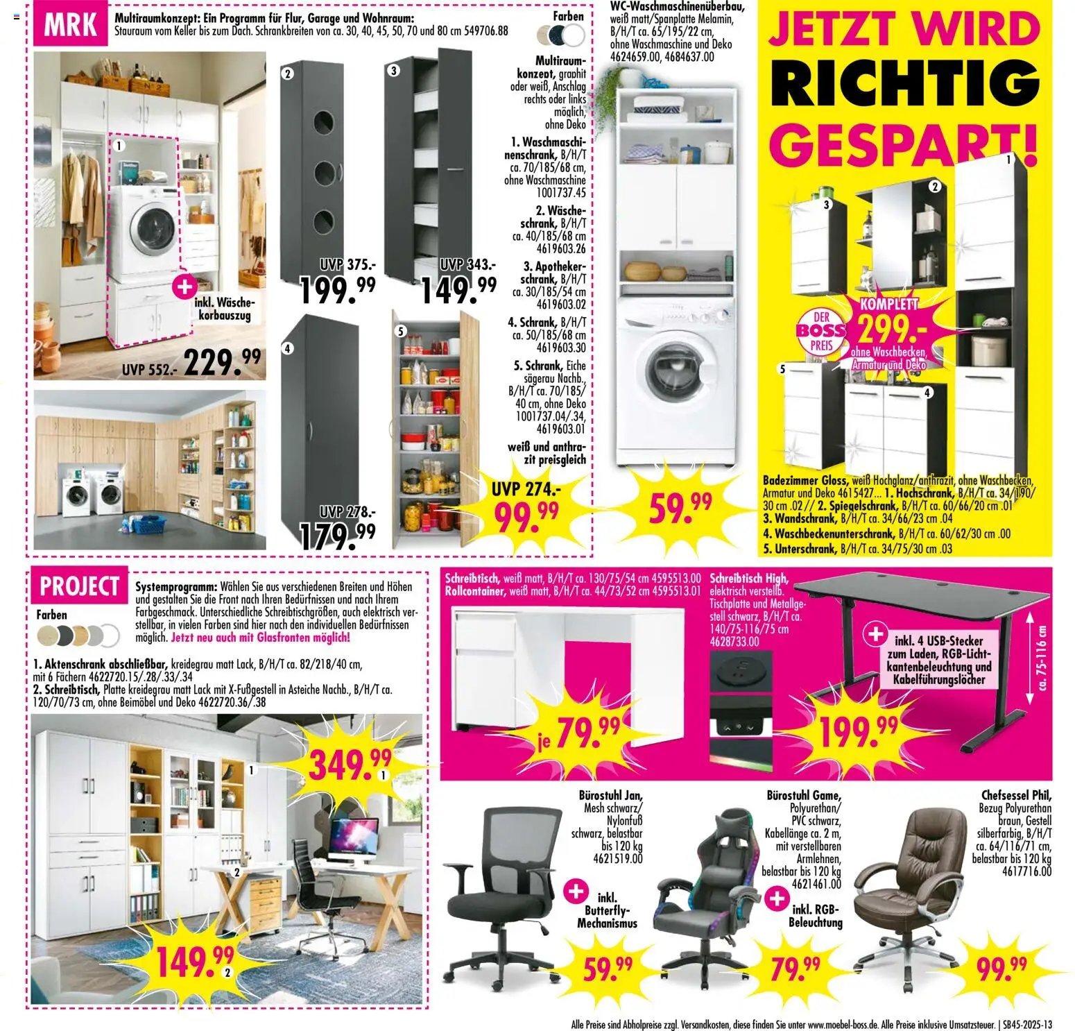 SB Möbel Boss Prospekt Mülheim-Kärlich (2025-11-01 - 2025-11-07)