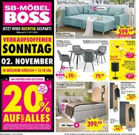 SB Möbel Boss Prospekt Mülheim-Kärlich (2025-11-01 - 2025-11-07)