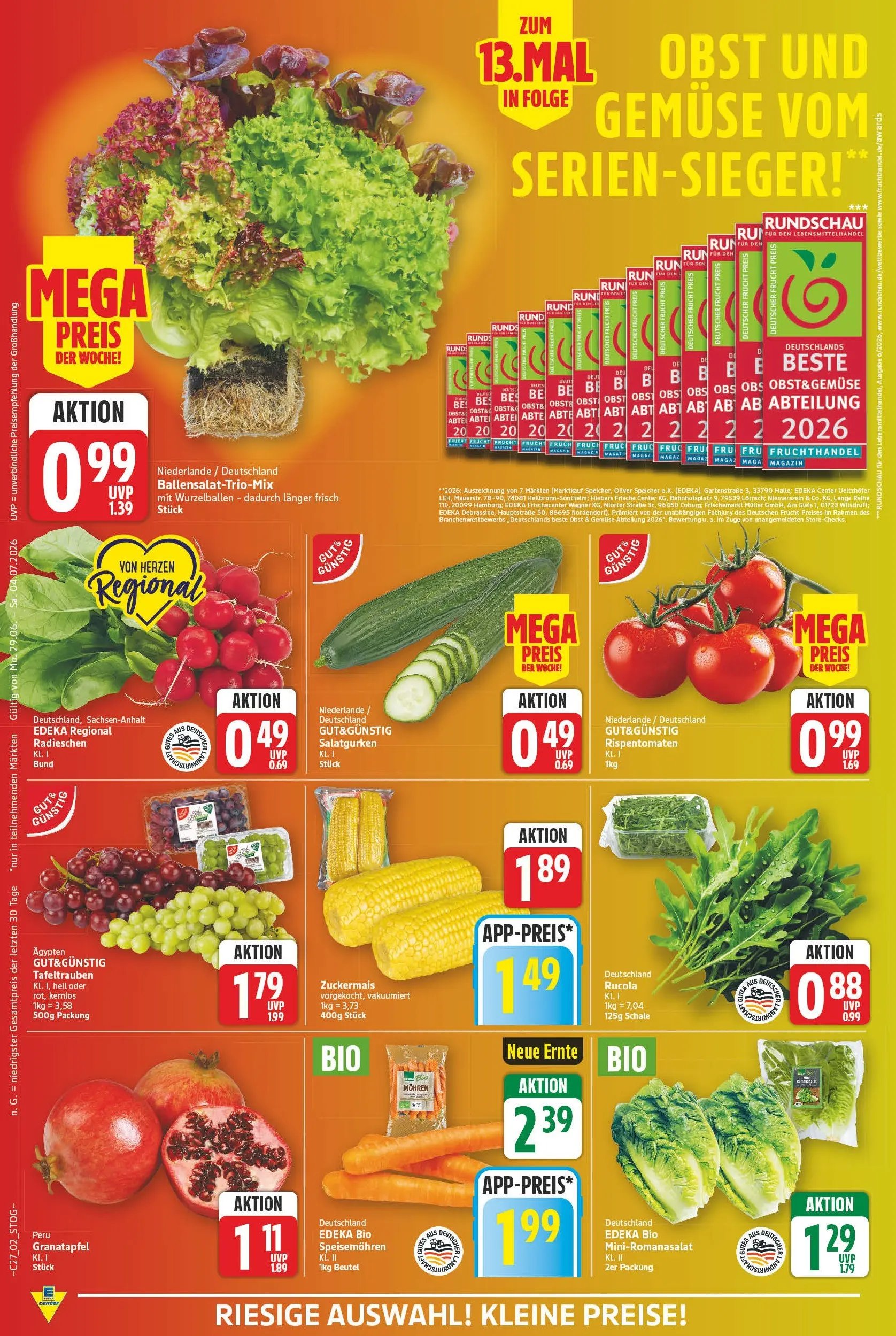 E center - Wochenangebote