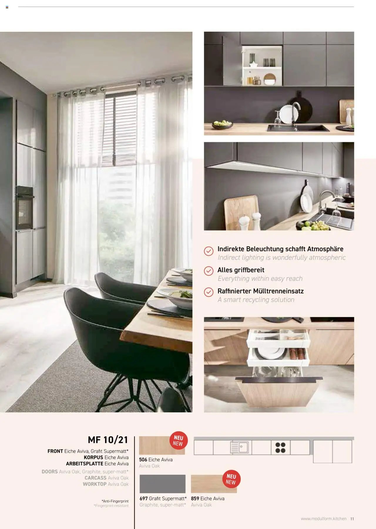 Ostermann Modulform Küchenprospekt 