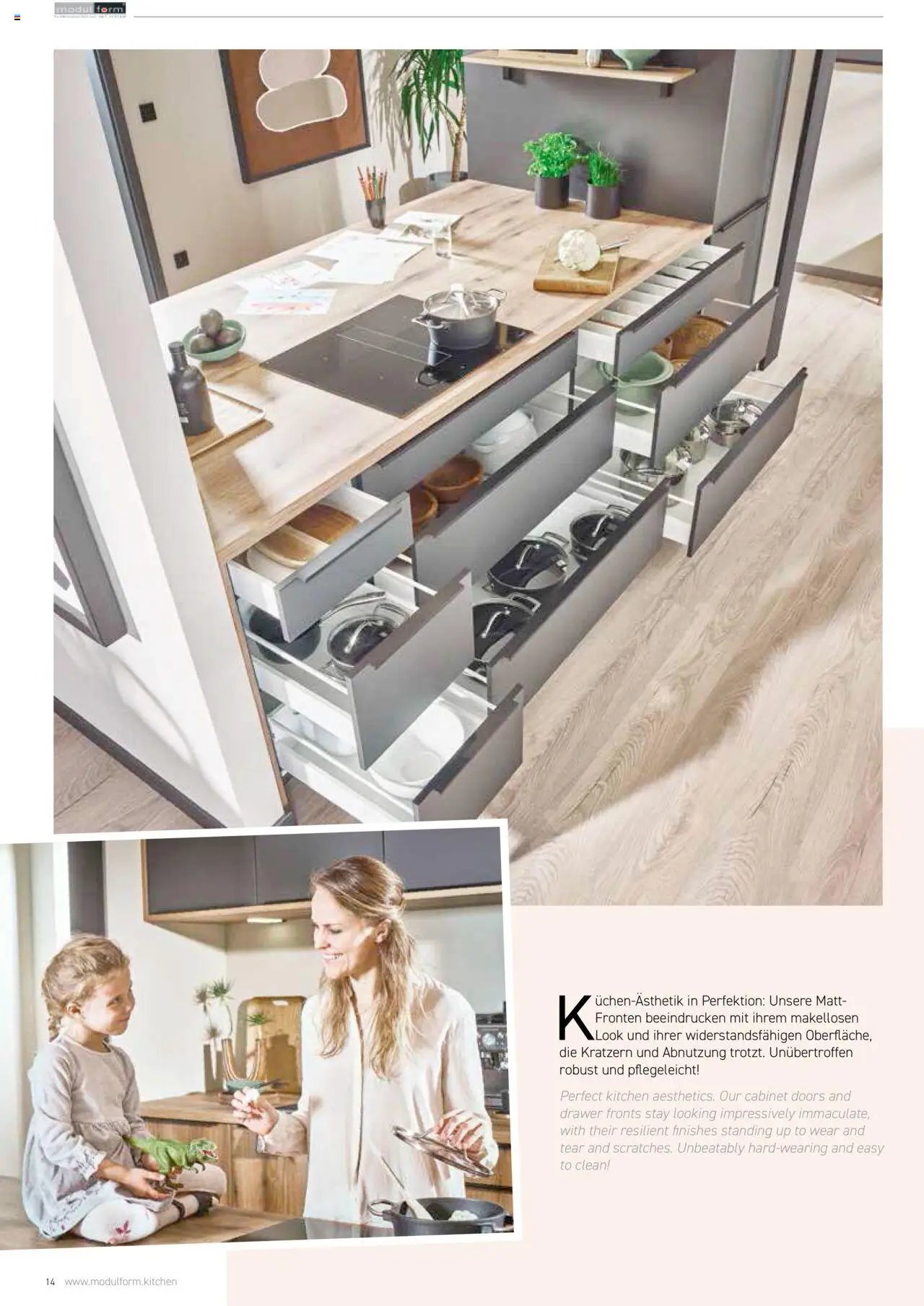 Ostermann Modulform Küchenprospekt 