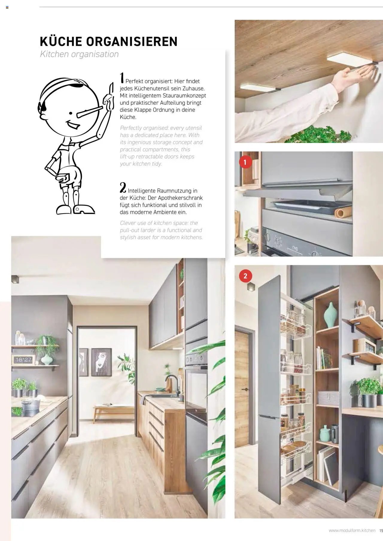 Ostermann Modulform Küchenprospekt 