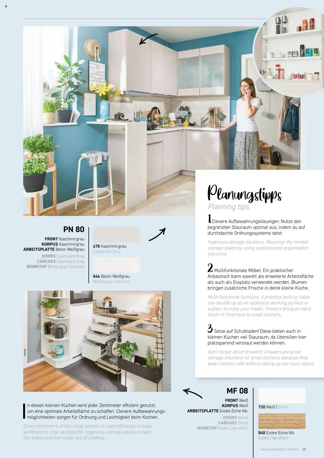 Ostermann Modulform Küchenprospekt 