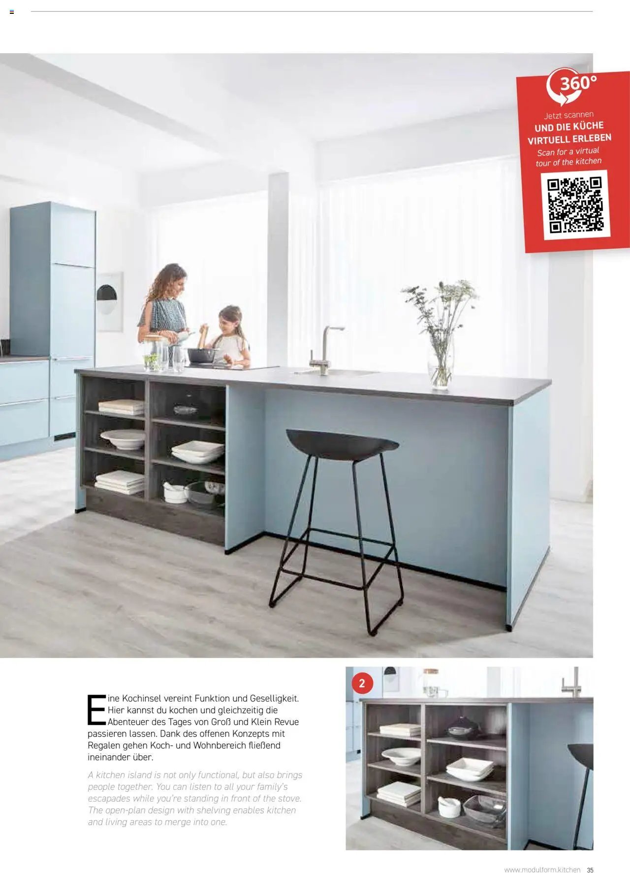 Ostermann Modulform Küchenprospekt 