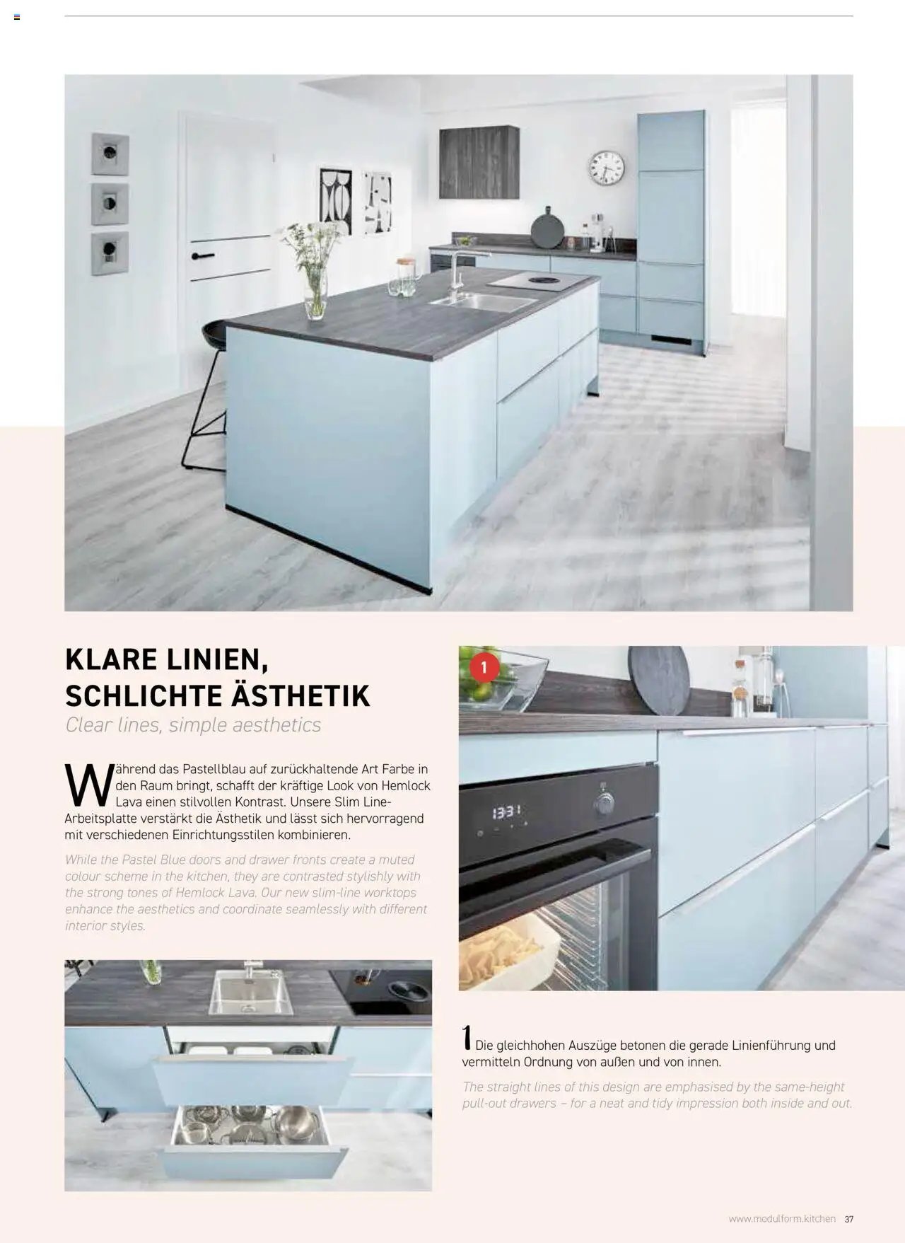 Ostermann Modulform Küchenprospekt 