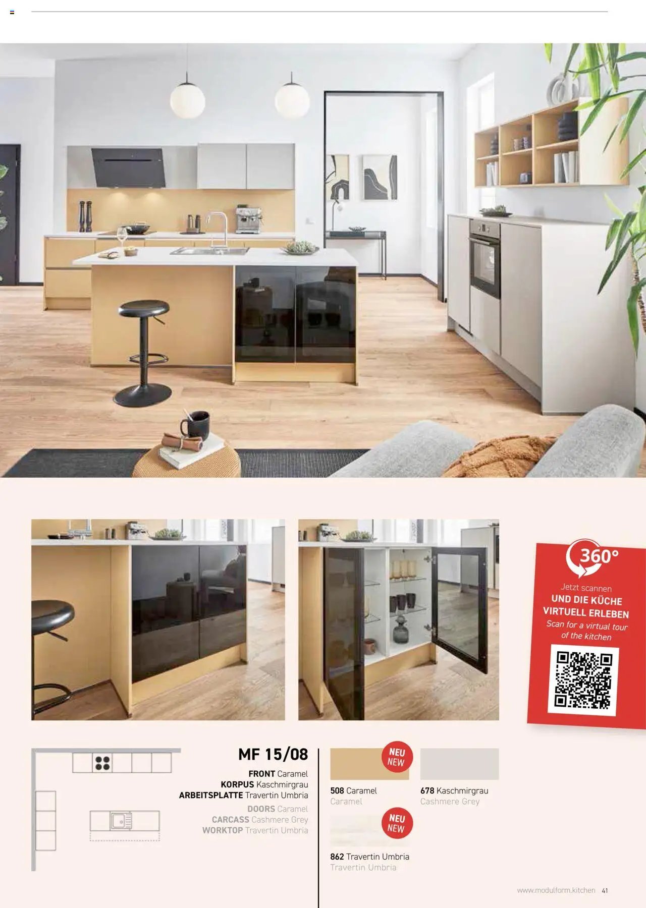 Ostermann Modulform Küchenprospekt 