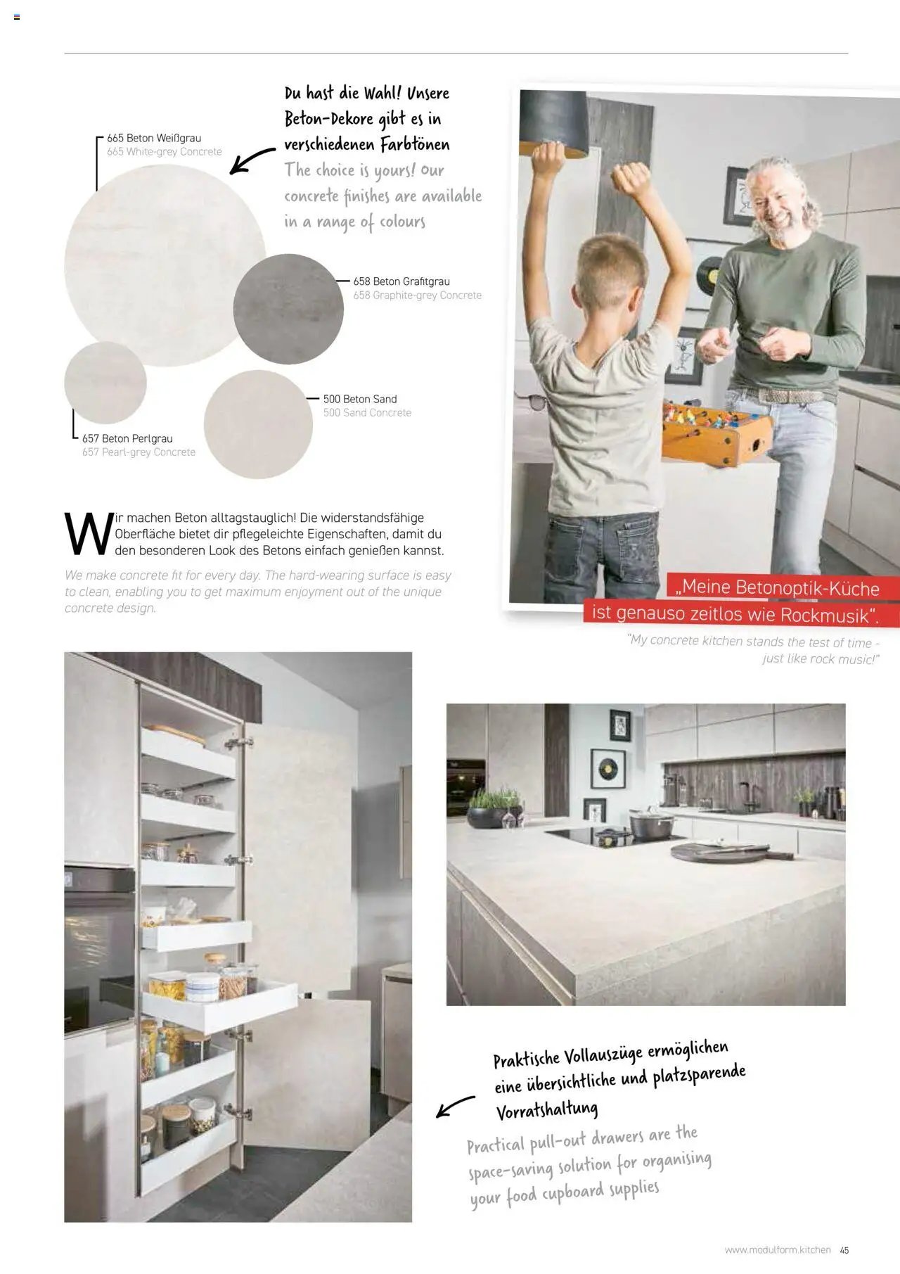 Ostermann Modulform Küchenprospekt 