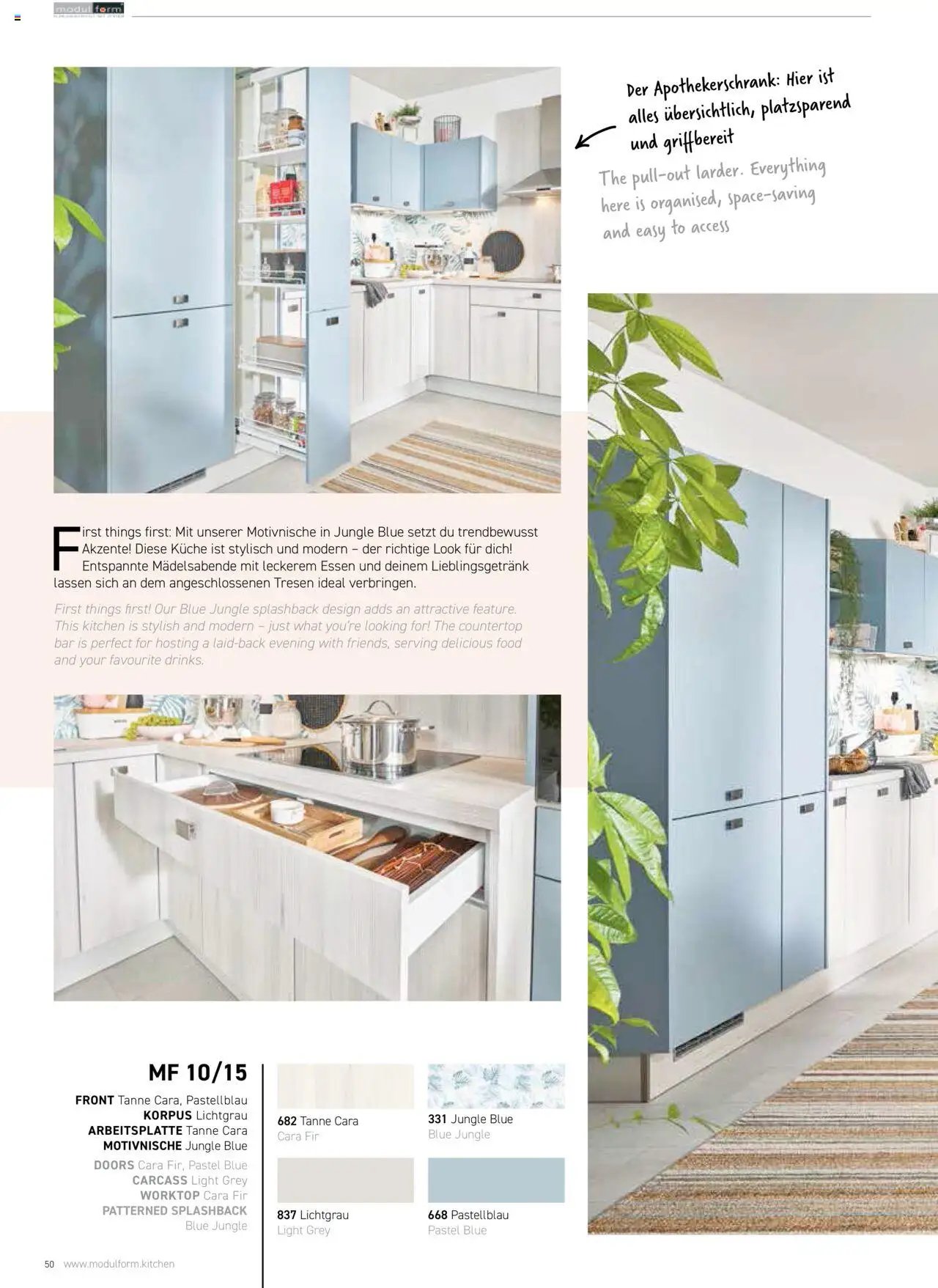 Ostermann Modulform Küchenprospekt 