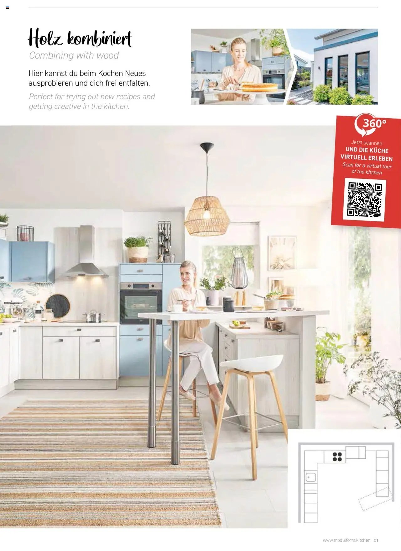 Ostermann Modulform Küchenprospekt 