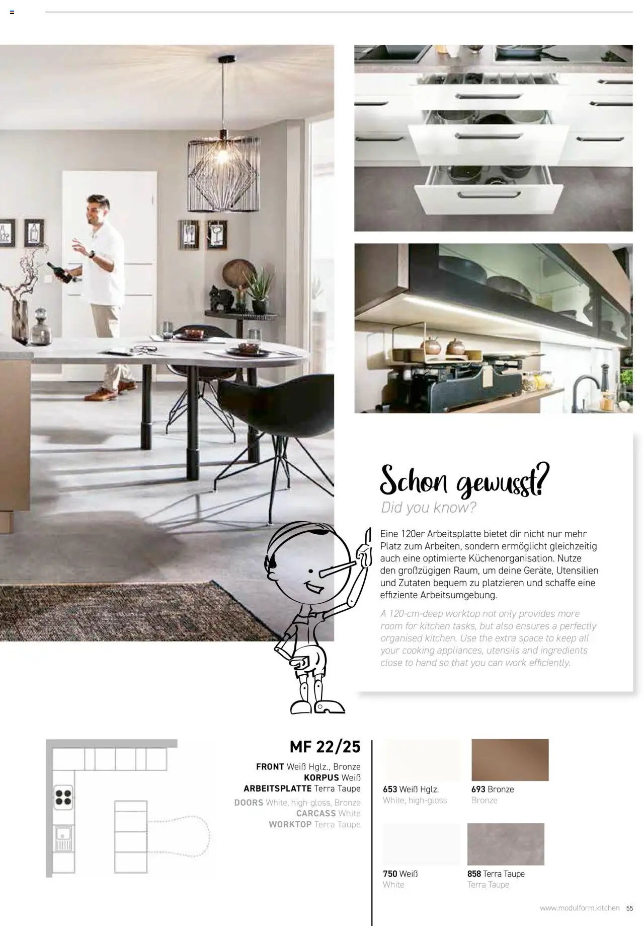 Ostermann Modulform Küchenprospekt 