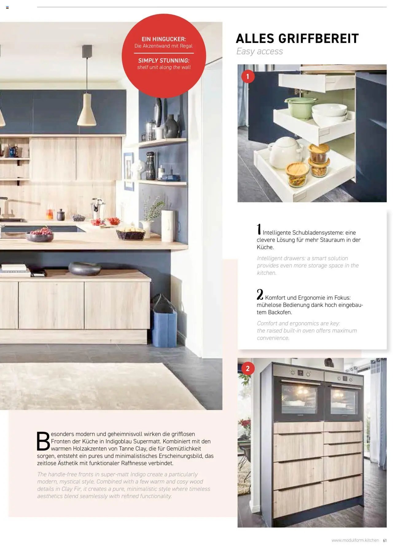 Ostermann Modulform Küchenprospekt 