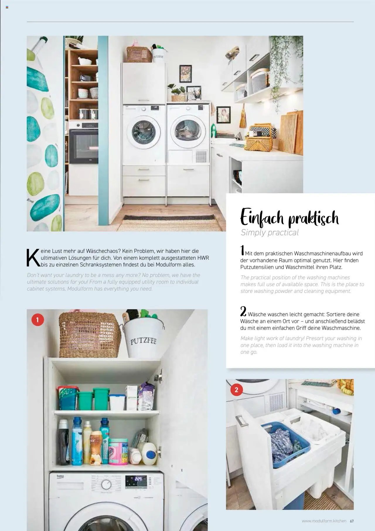 Ostermann Modulform Küchenprospekt 