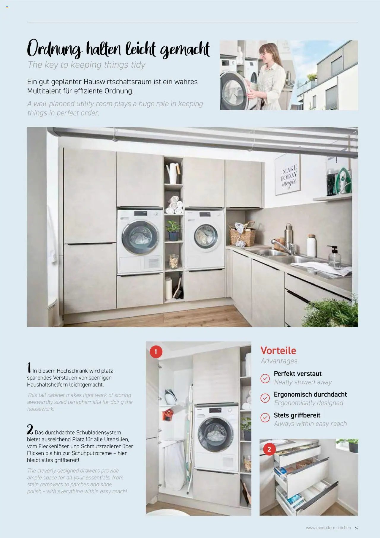 Ostermann Modulform Küchenprospekt 