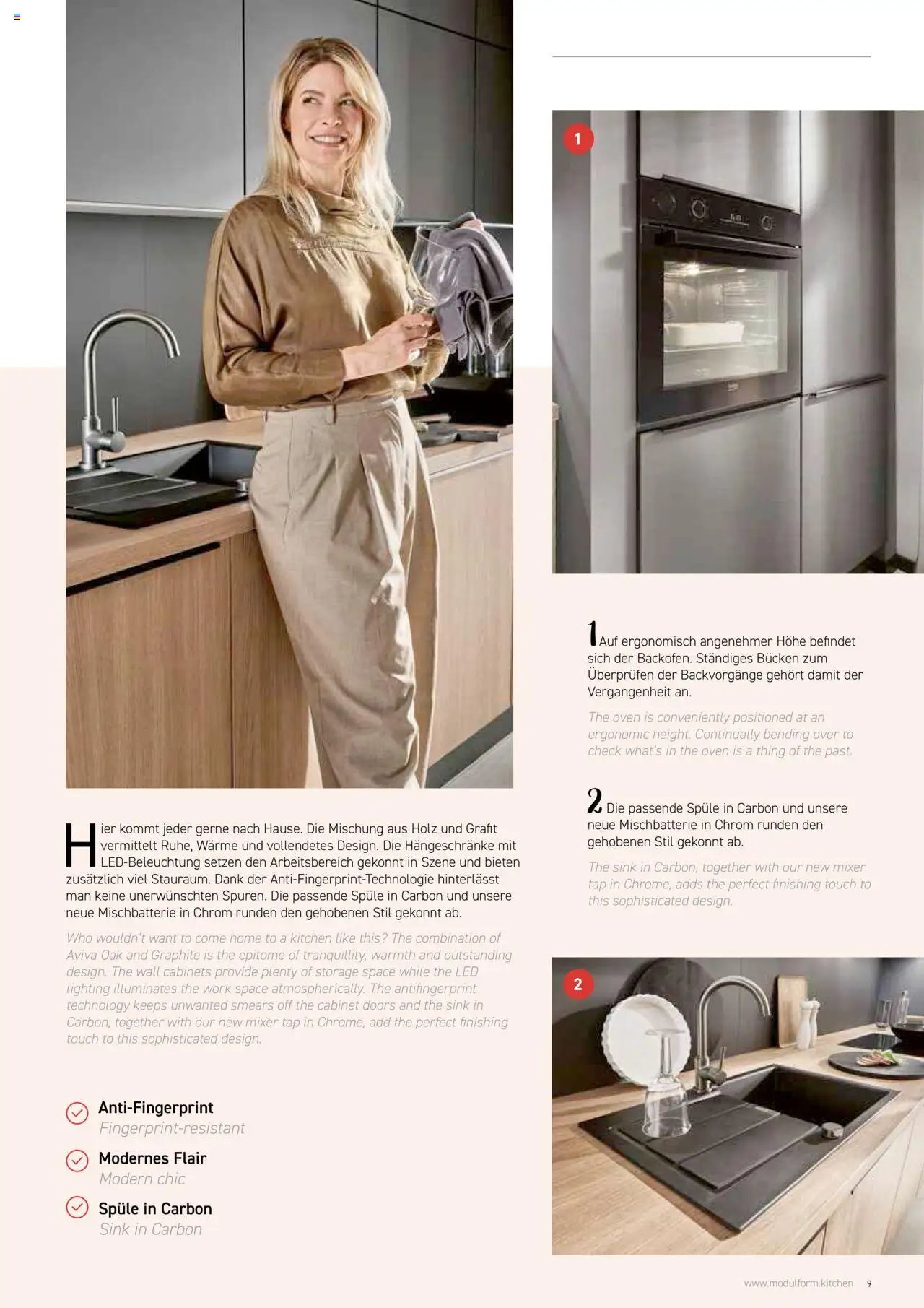 Ostermann Modulform Küchenprospekt 