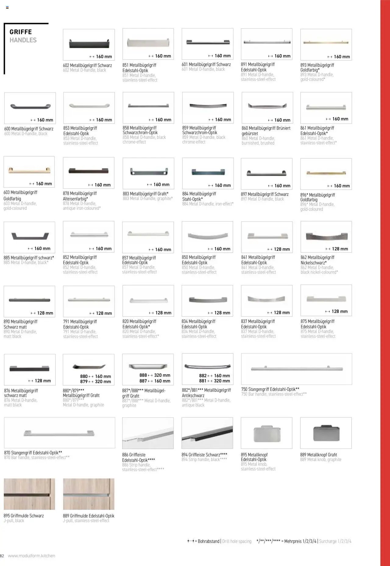Ostermann Modulform Küchenprospekt 