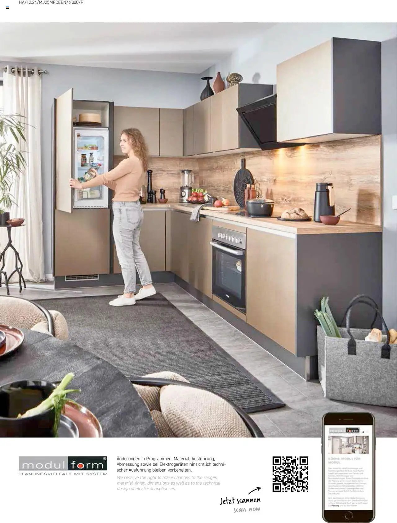 Ostermann Modulform Küchenprospekt 