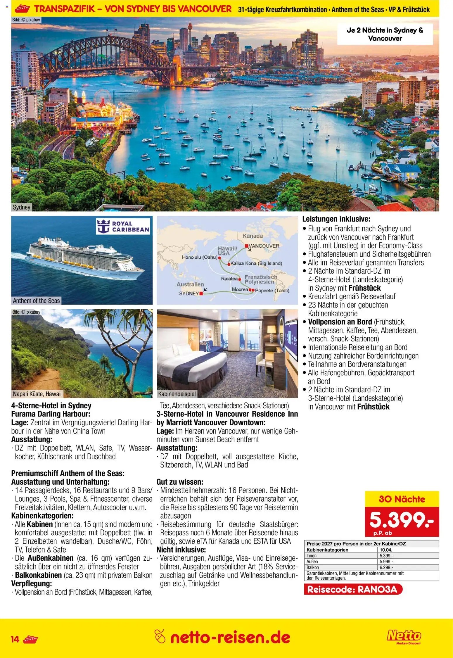 Netto Reisen Kreuzfahrten