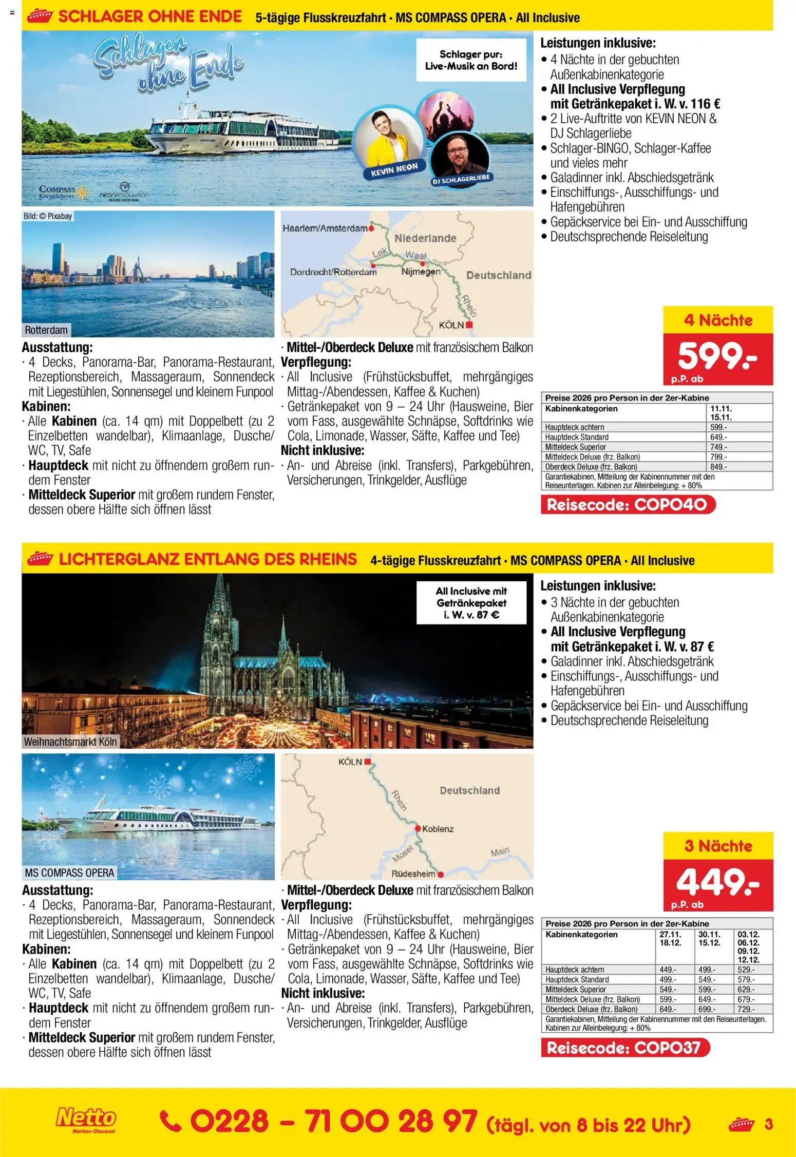 Netto Reisen Kreuzfahrten