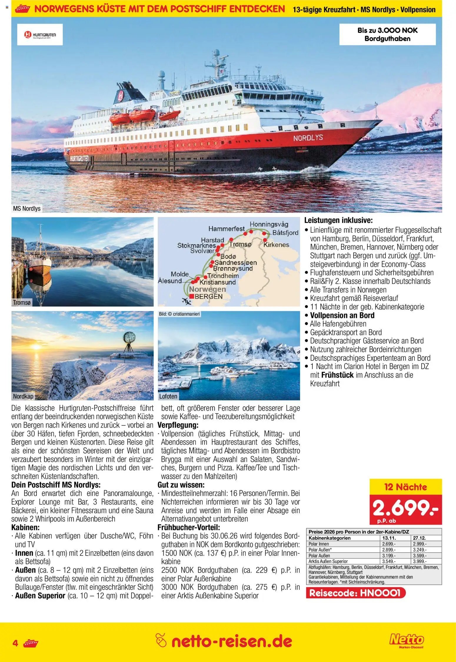 Netto Reisen Kreuzfahrten