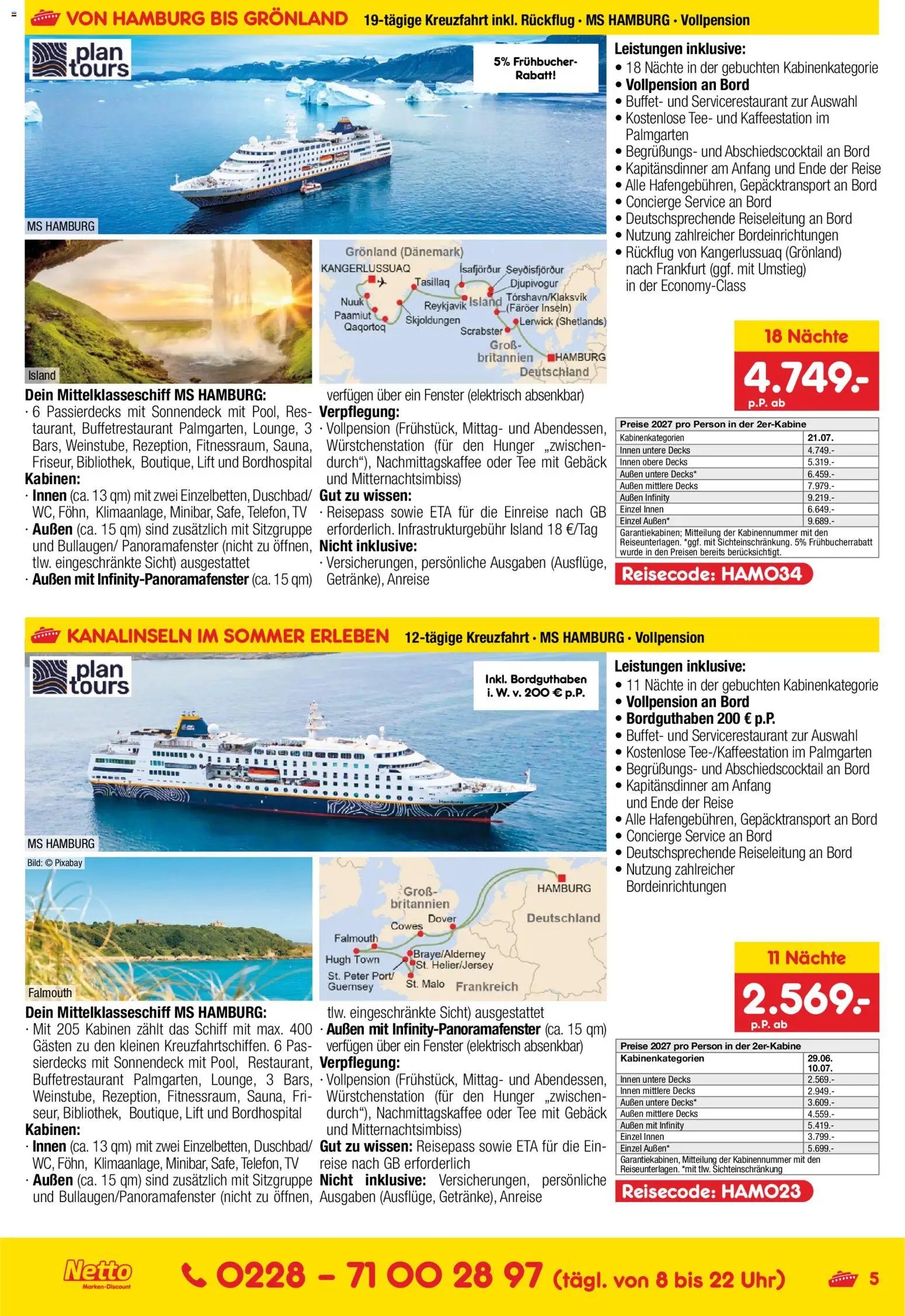 Netto Reisen Kreuzfahrten