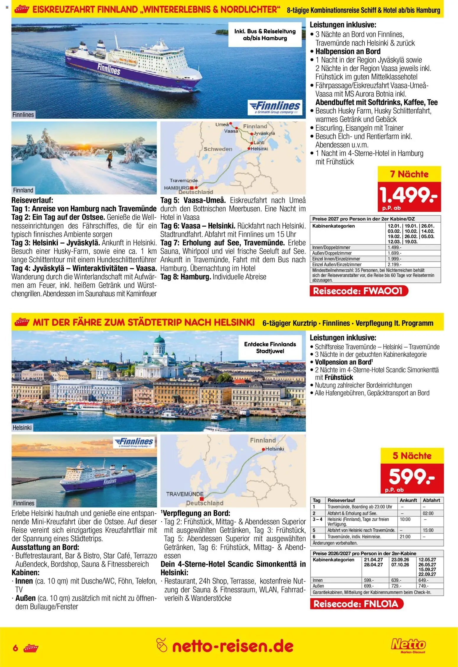 Netto Reisen Kreuzfahrten