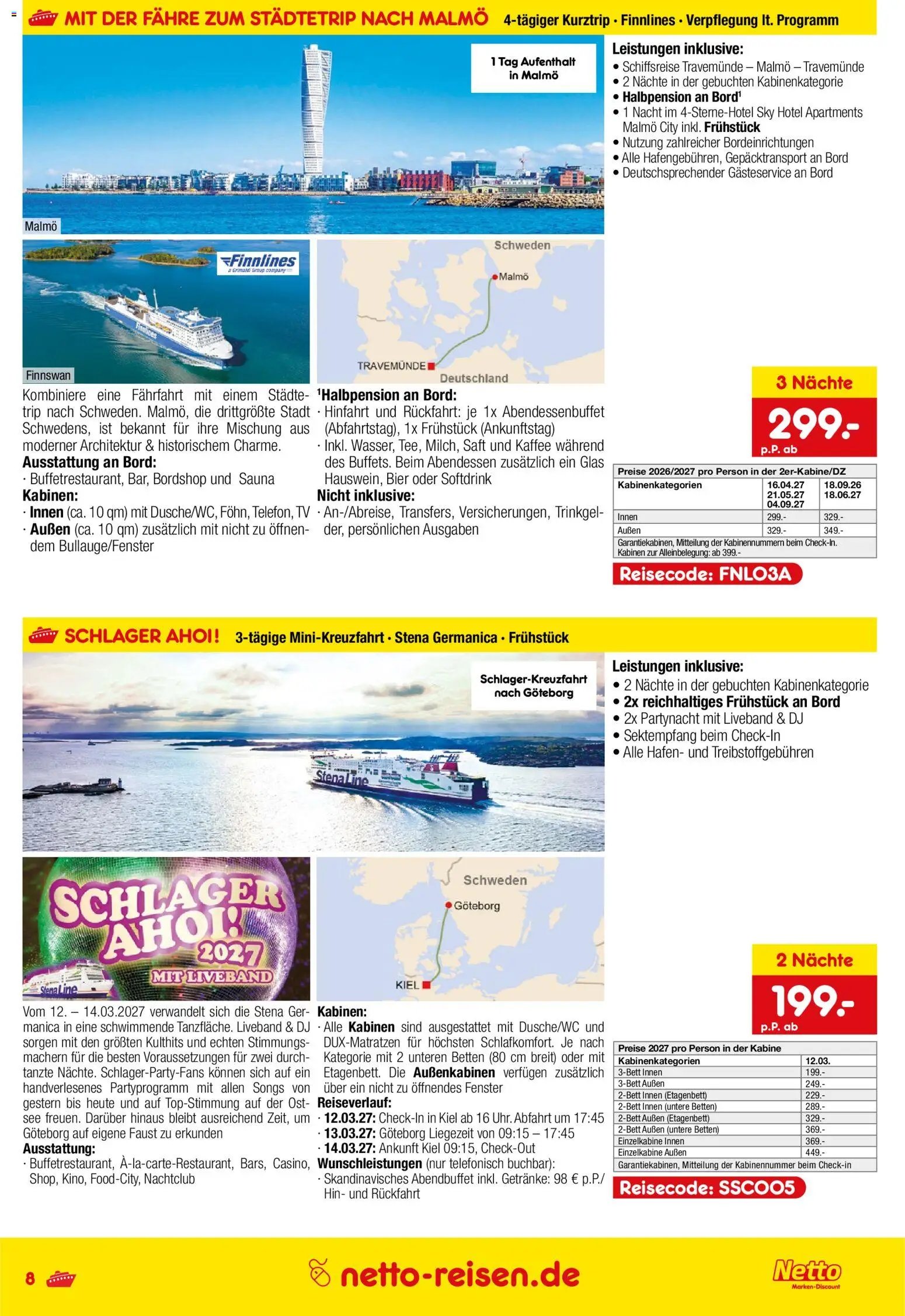 Netto Reisen Kreuzfahrten